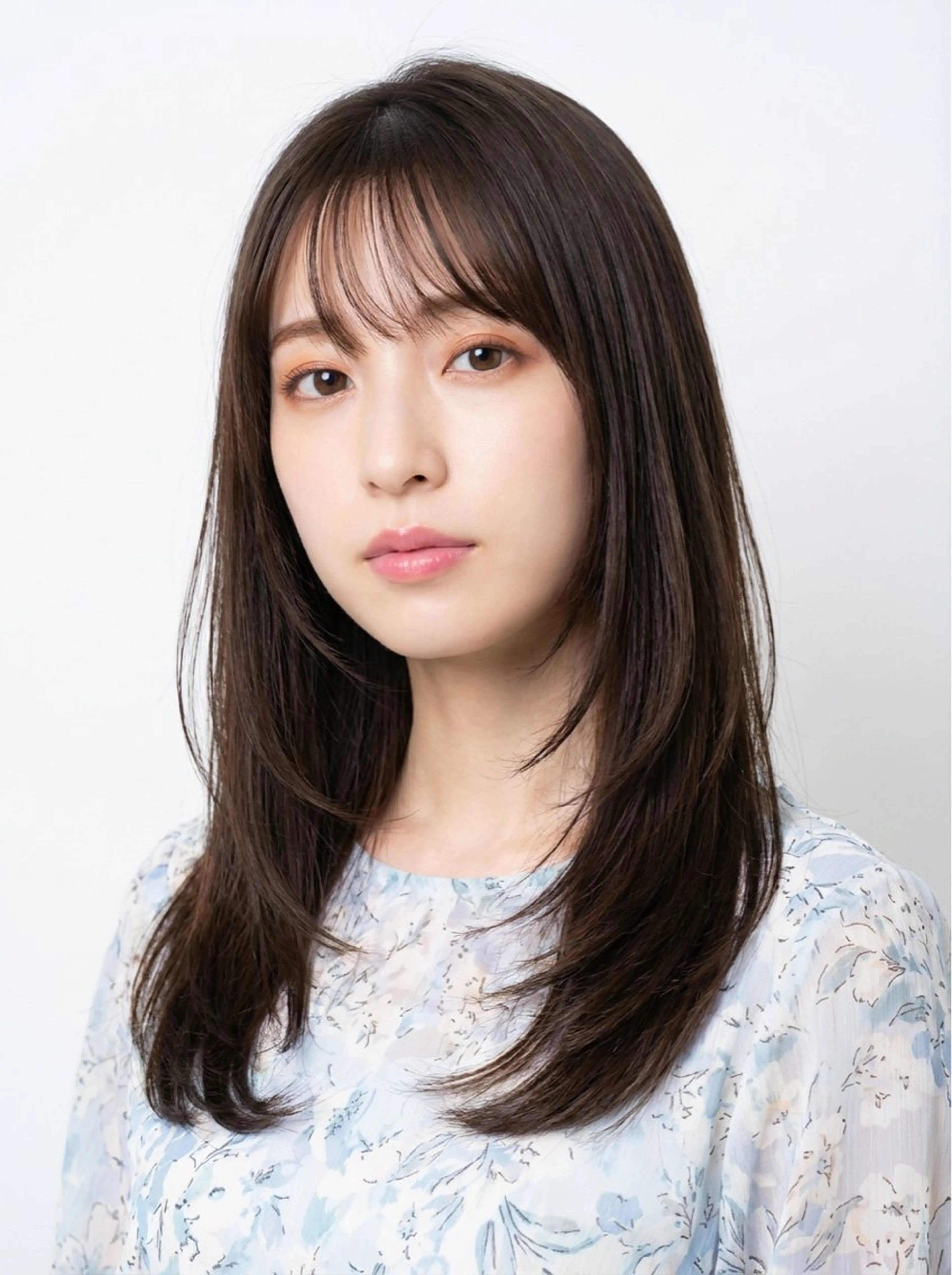 ロング カット 結衣 髪質改善モデル募集中のヘアスタイル