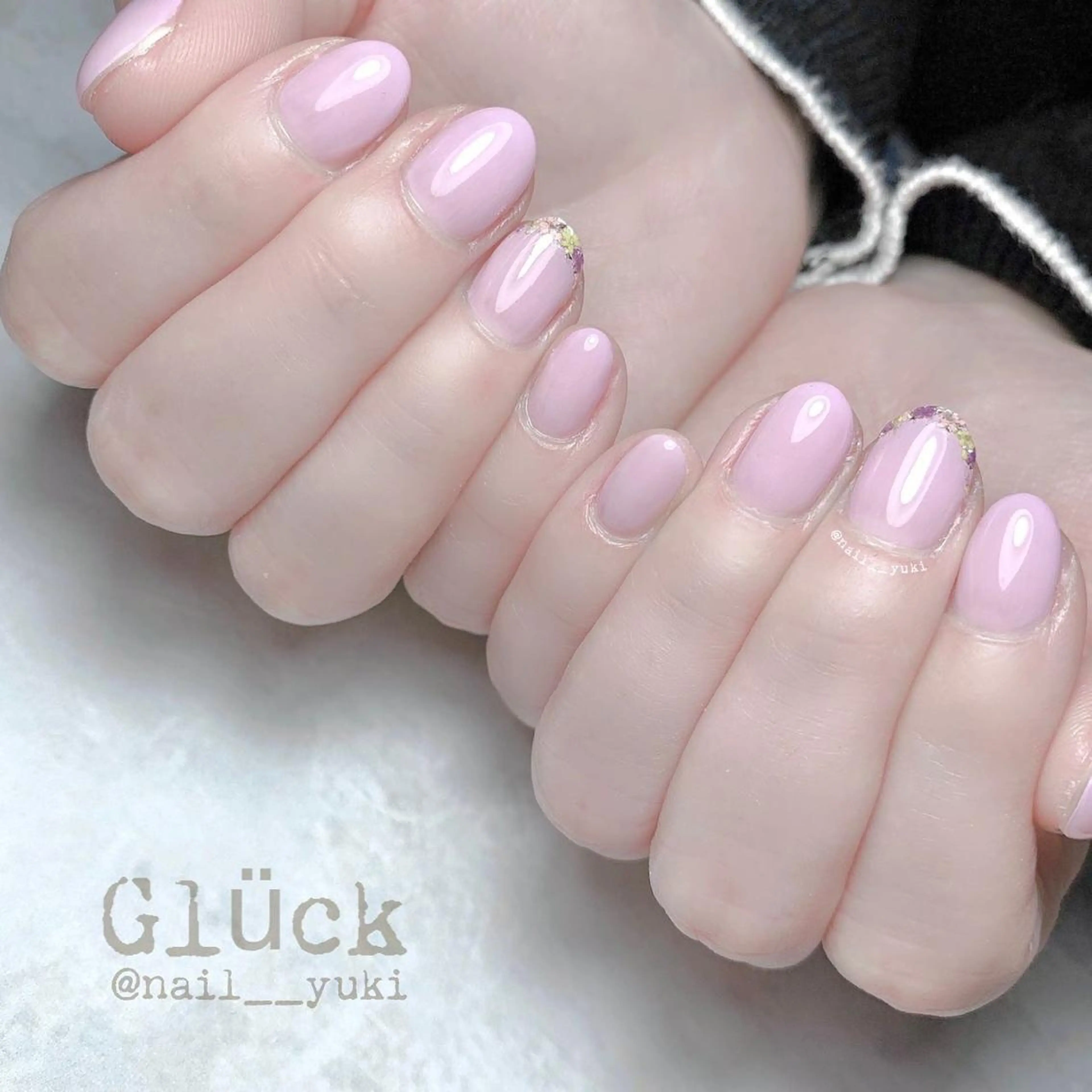 ネイル ハンドネイル Glück yukiのマツエク・マツパデザイン