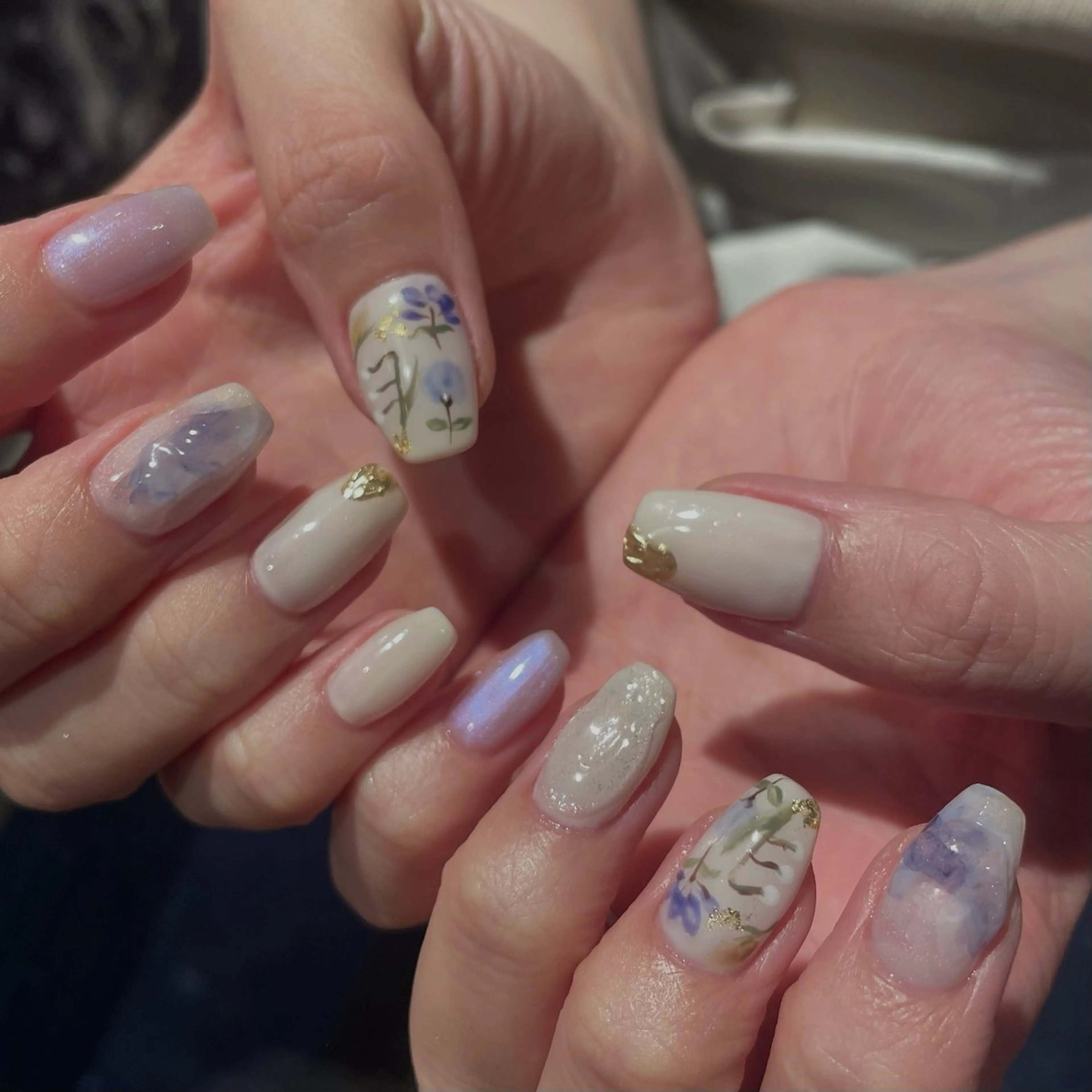 ネイル ハンドネイル OAK中目黒 ネイリスト Nicoのネイルデザイン