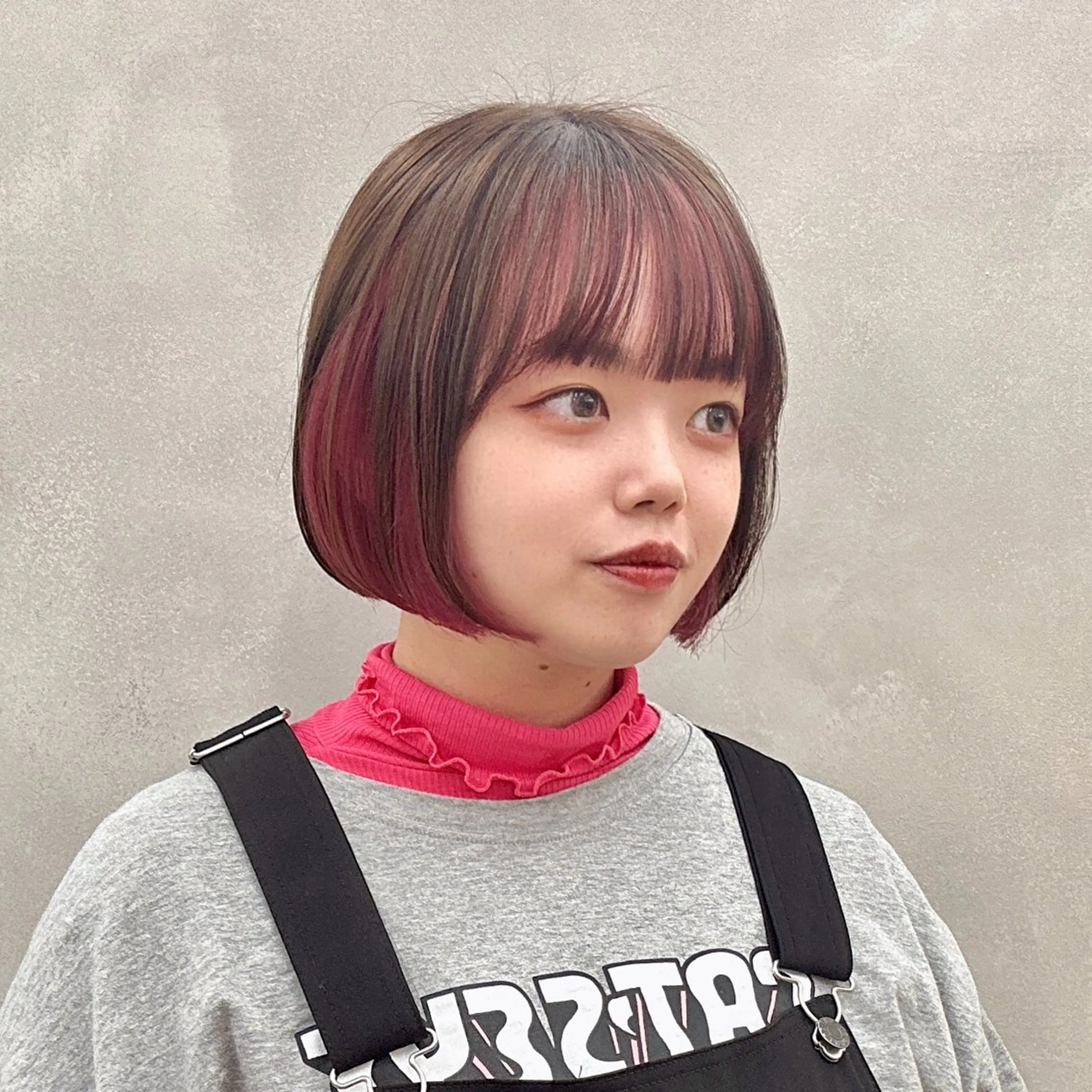 ショート カラー 髪質改善⌇透明感 カラー⌇川上葵のヘアスタイル