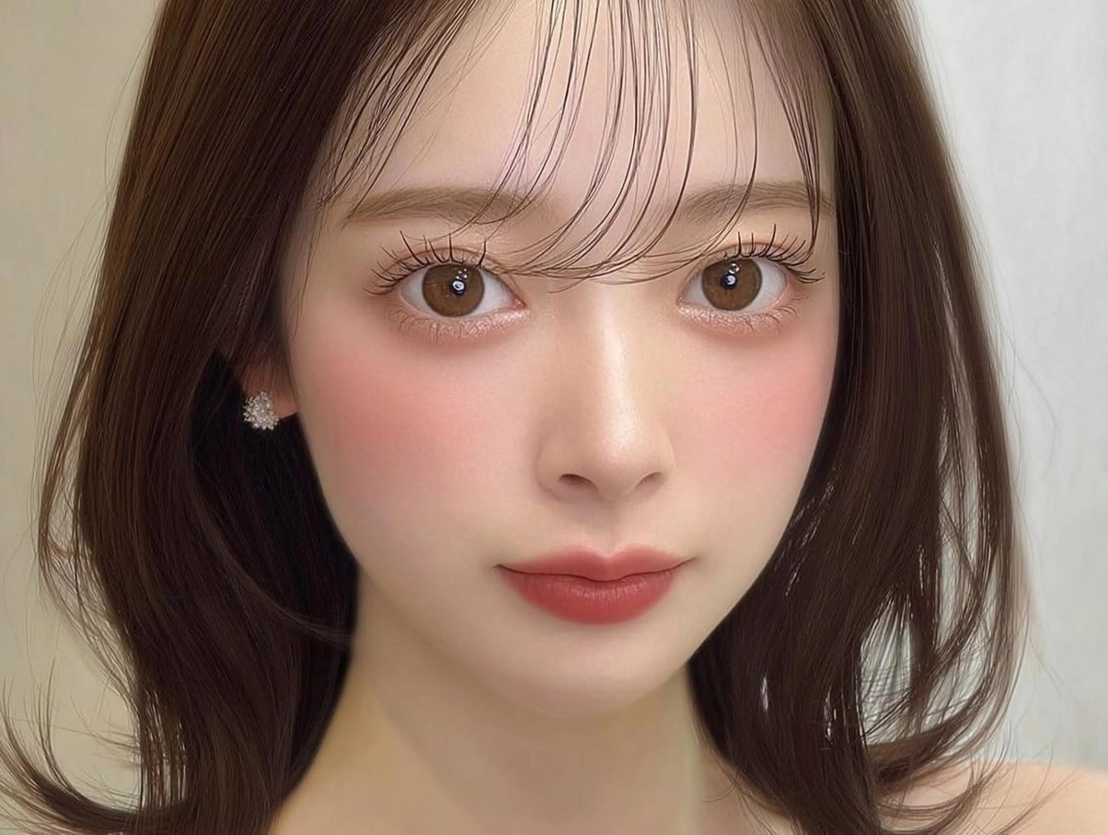 マツエク・マツパ 束感まつ毛 フラットラッシュ 韓国風マツエク ナチュラル パリジェンヌラッシュリフト マツパ 束感マツエク💗/ ayakaのマツエク・マツパデザイン