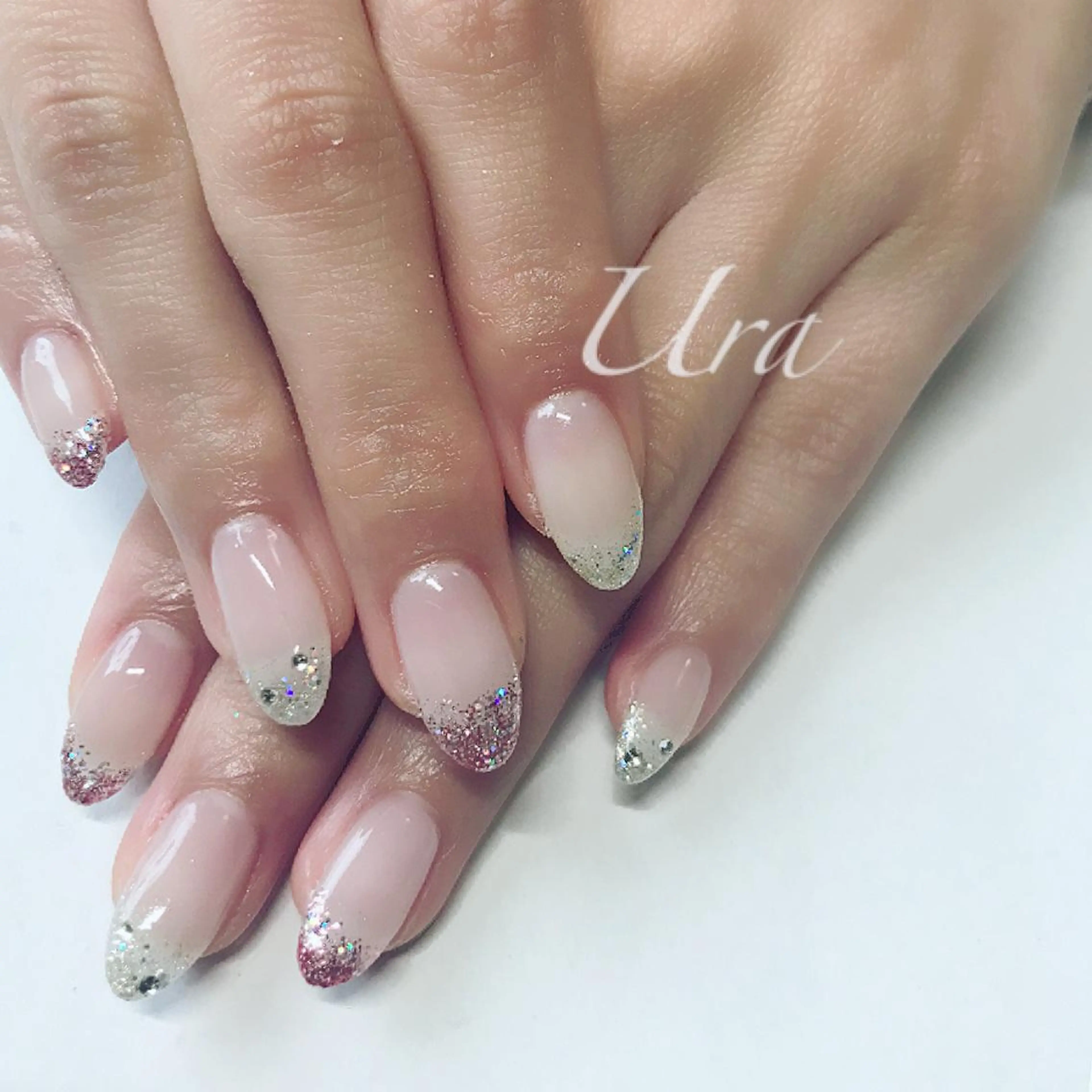 ネイル ラメ(グリッター) UrakoNail 《nail》のネイルデザイン