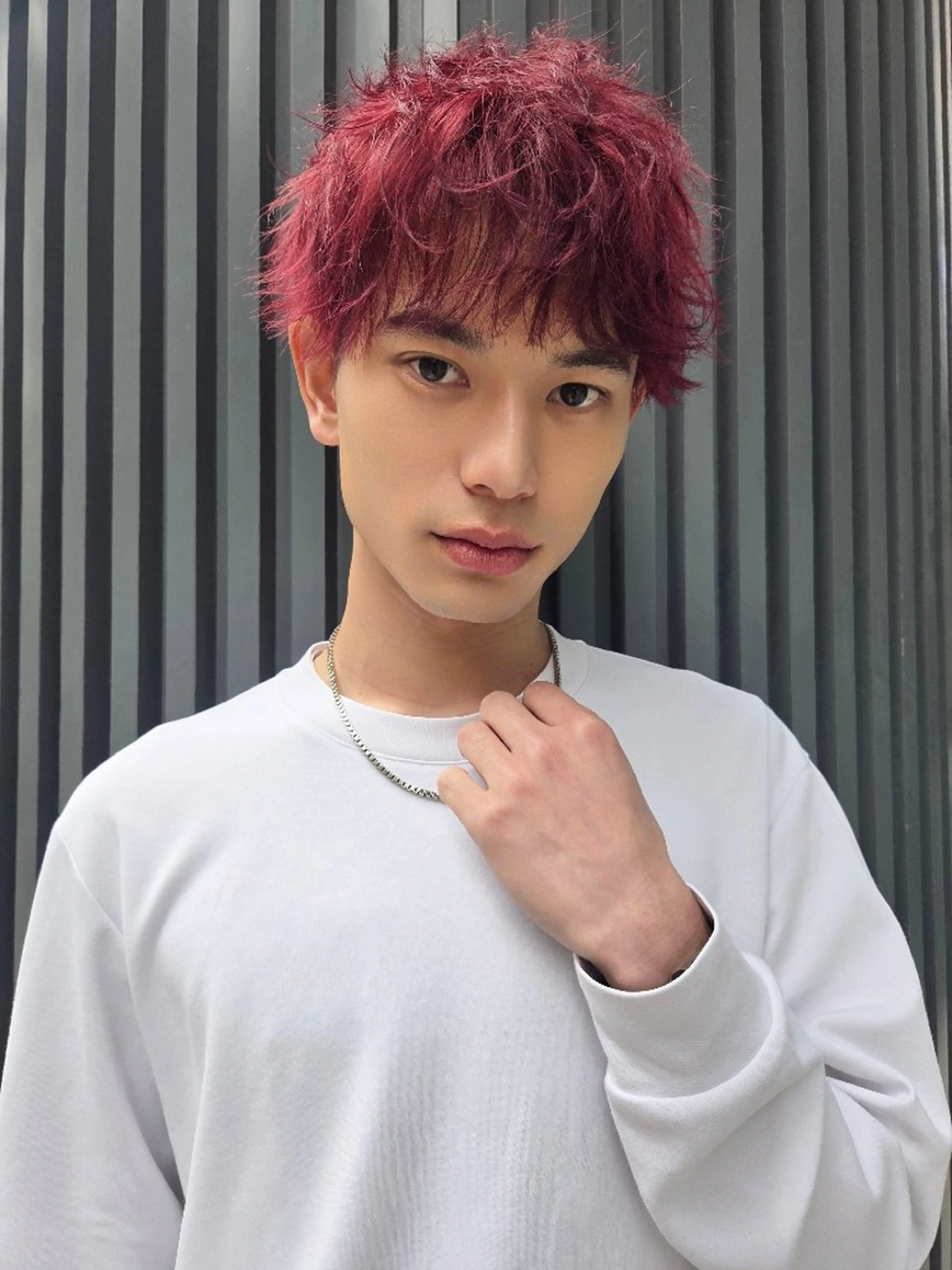 メンズ カット ヘアカラー 韓国風メンズ/垢抜け /メイク男子/キャロのヘアスタイル