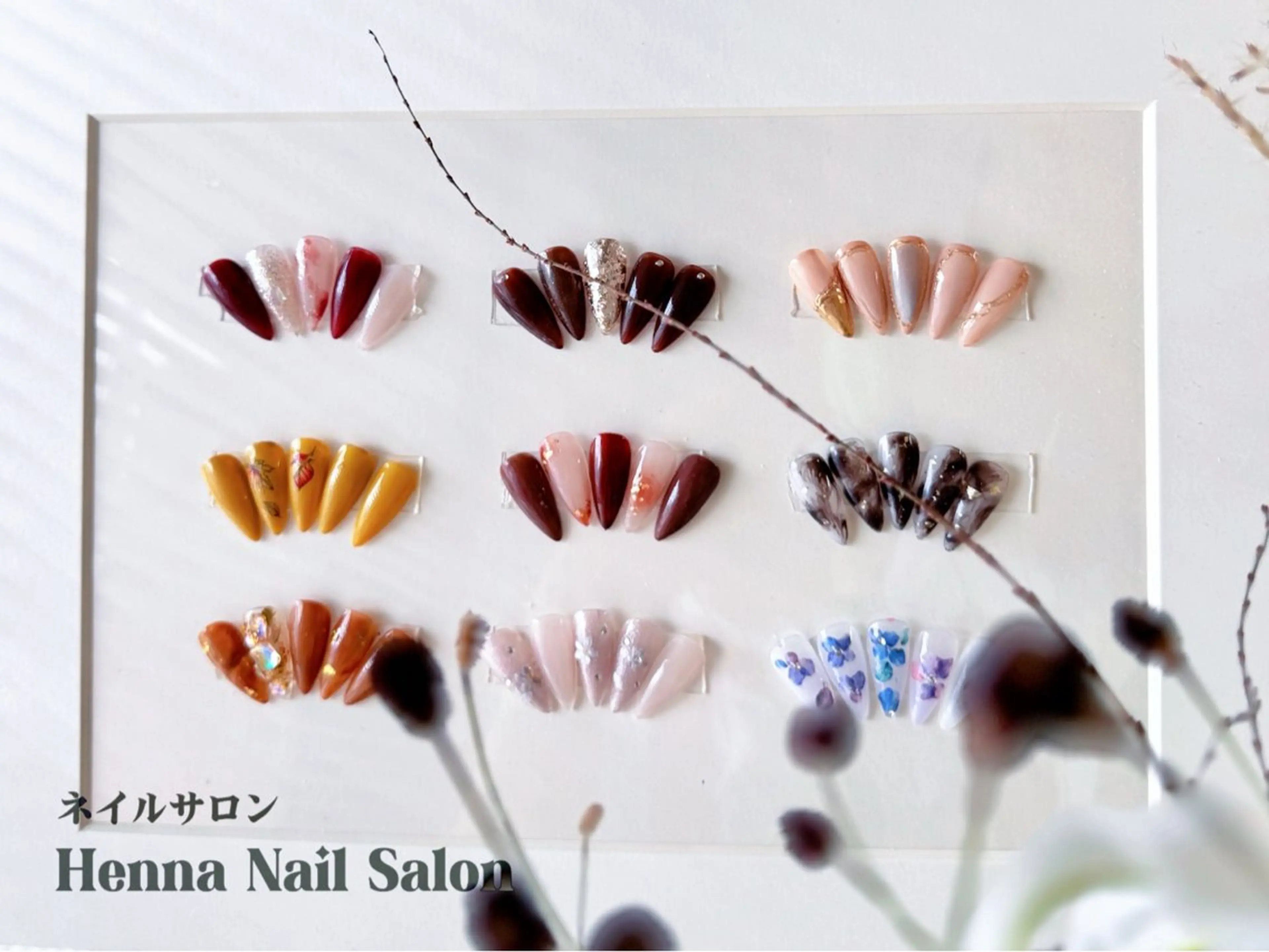 ネイル ハンドネイル Henna nailのネイルデザイン