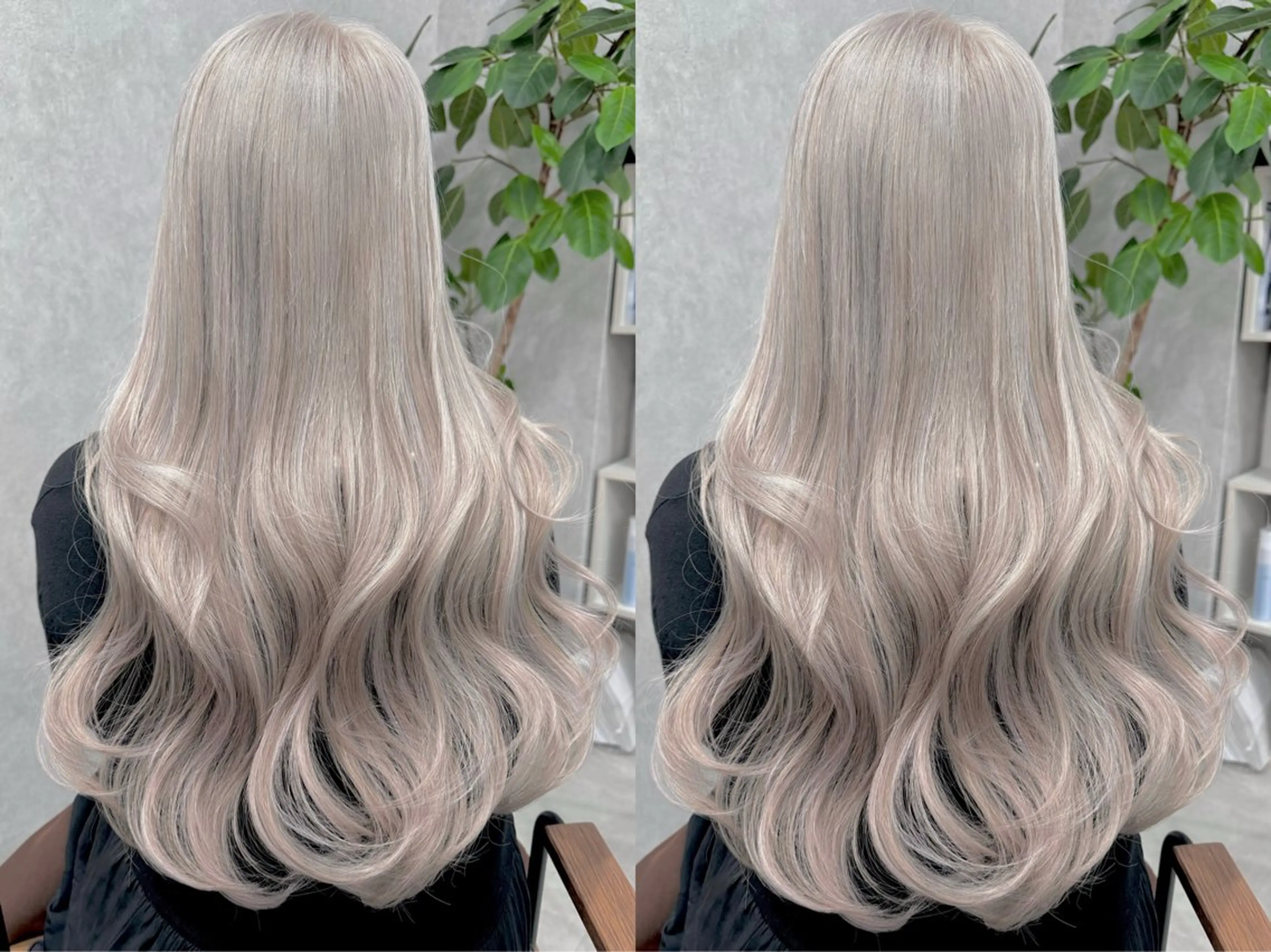 ロング ヘアカラー トリートメント ブリーチ/ハイトーン LOWRL【ロウル】のヘアスタイル