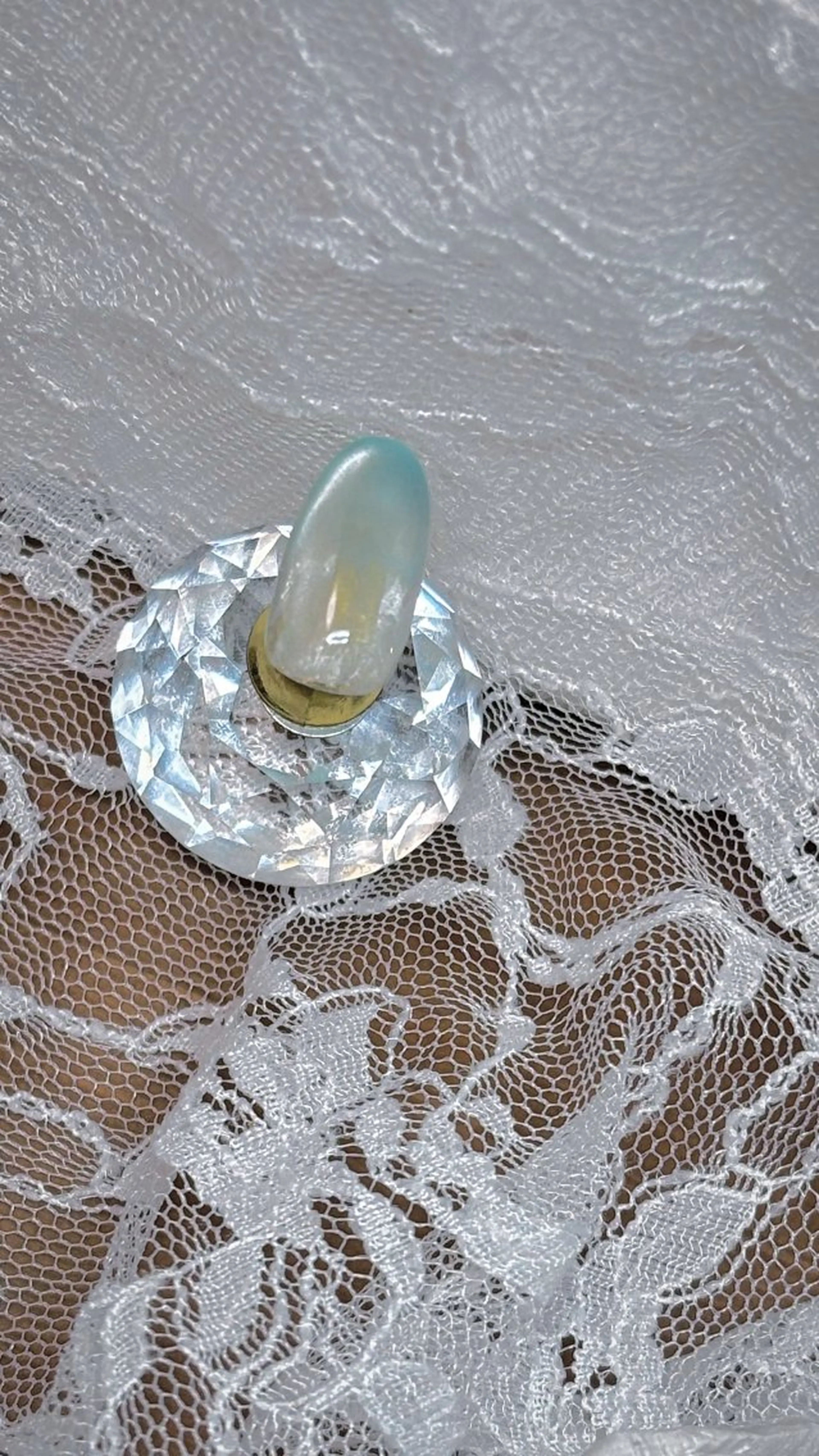 ネイル グラデーション 氷ネイル・うるうるネイル オフィスネイル Lino nailのネイルデザイン