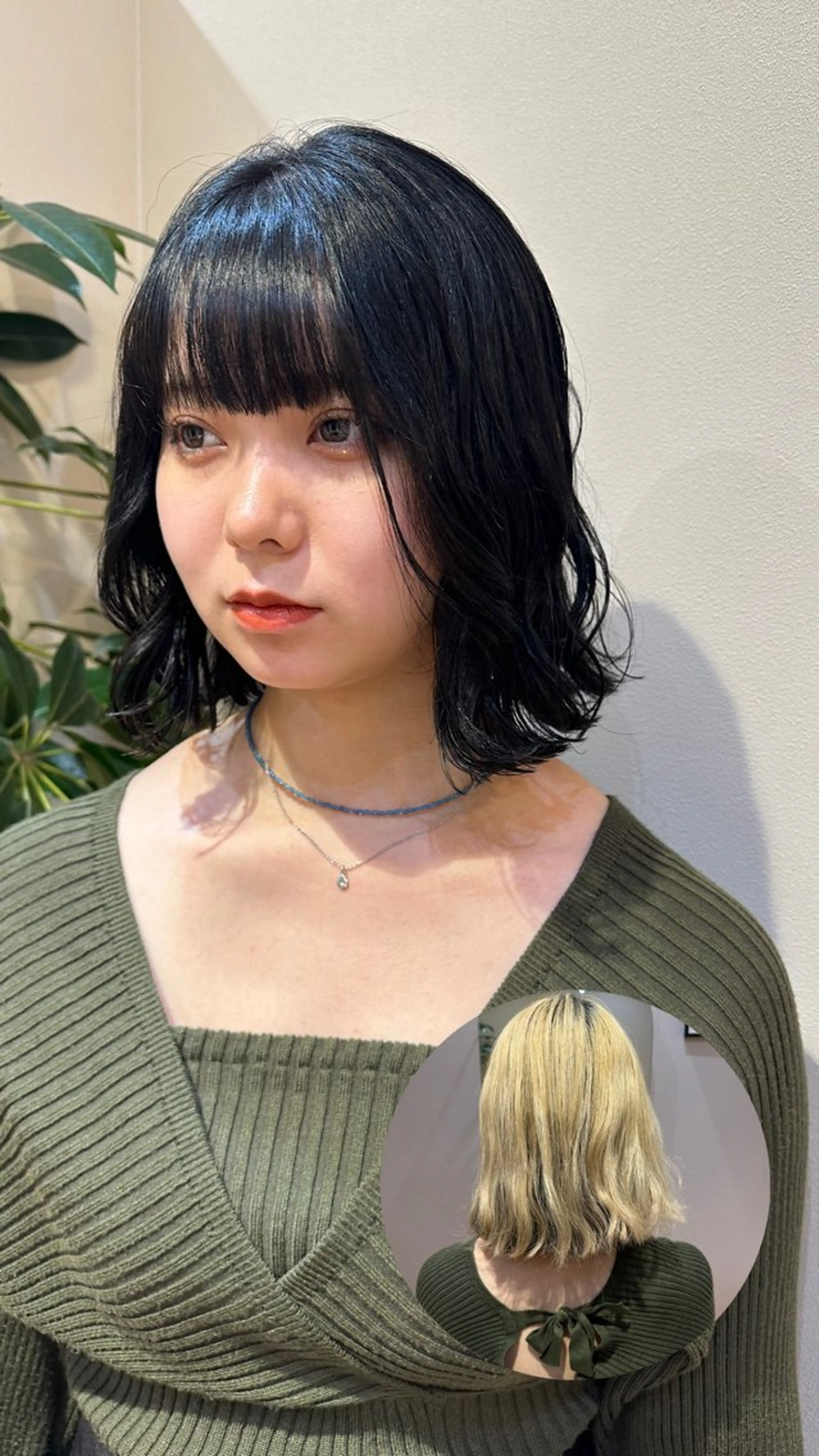 カラー ブリーチ momo 札幌美容師のヘアスタイル