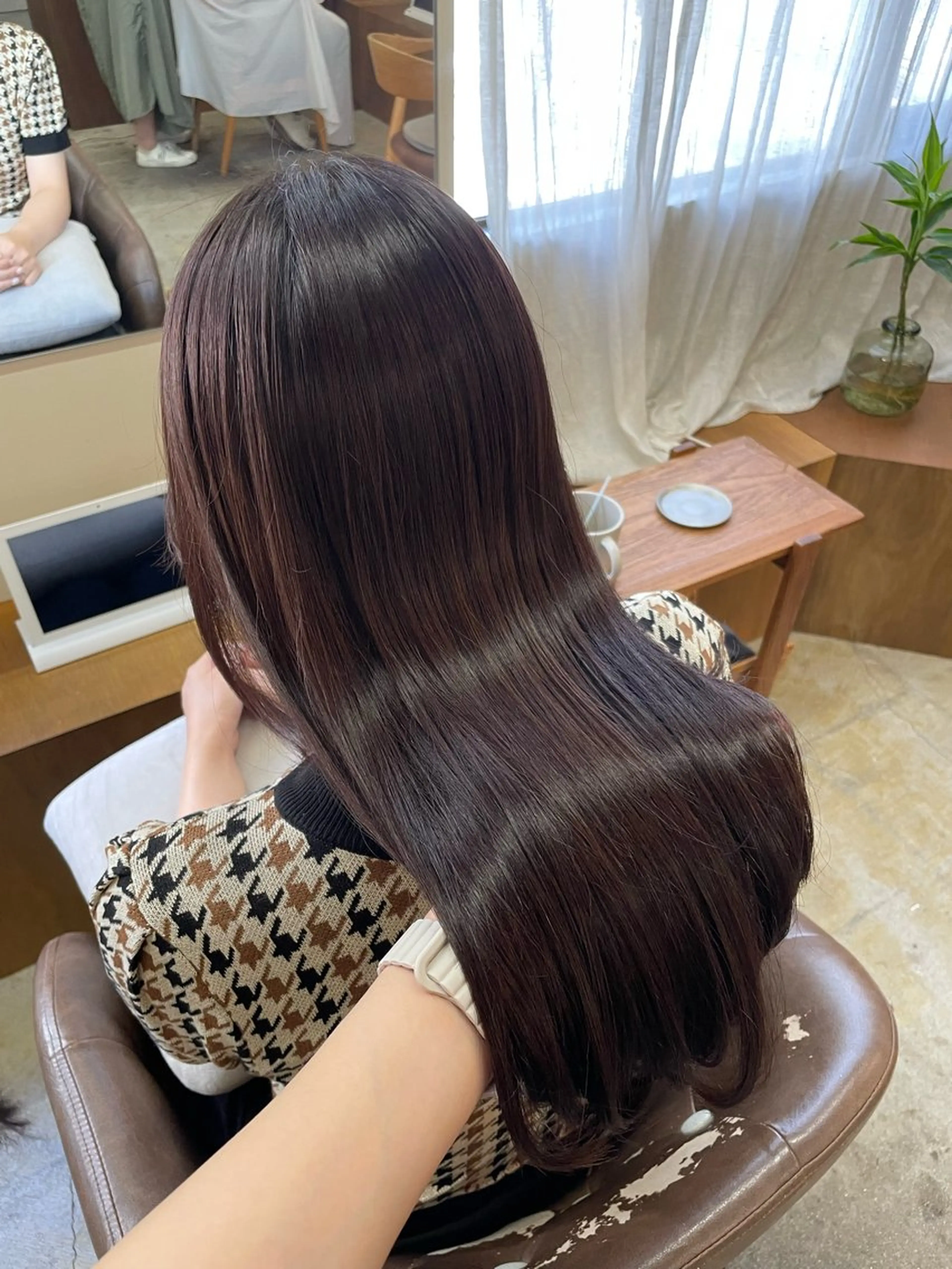 ロング カラー 山下 悠月のヘアスタイル