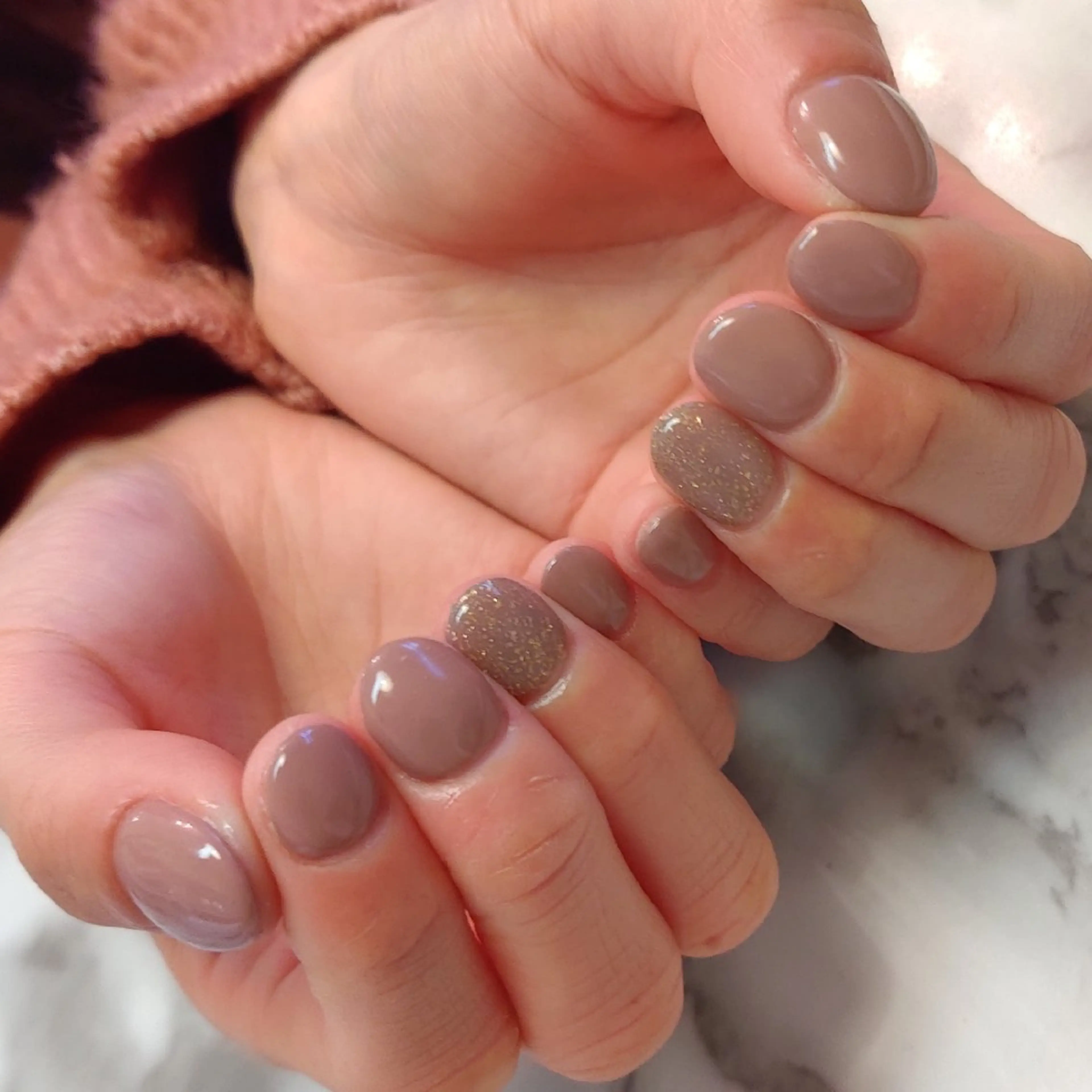 ネイル シンプルネイル ジェヌインネイル 河内のネイルデザイン