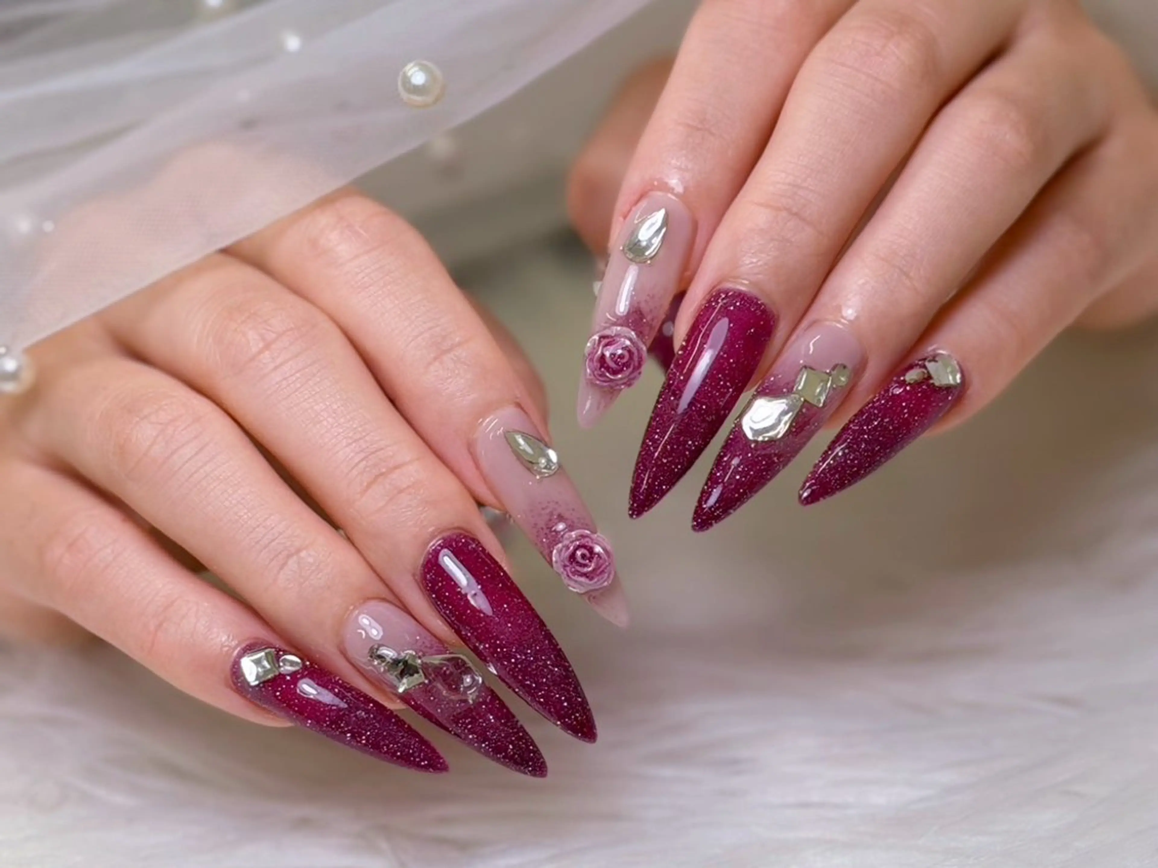 ネイル lucky nail 歌舞伎町のネイルデザイン