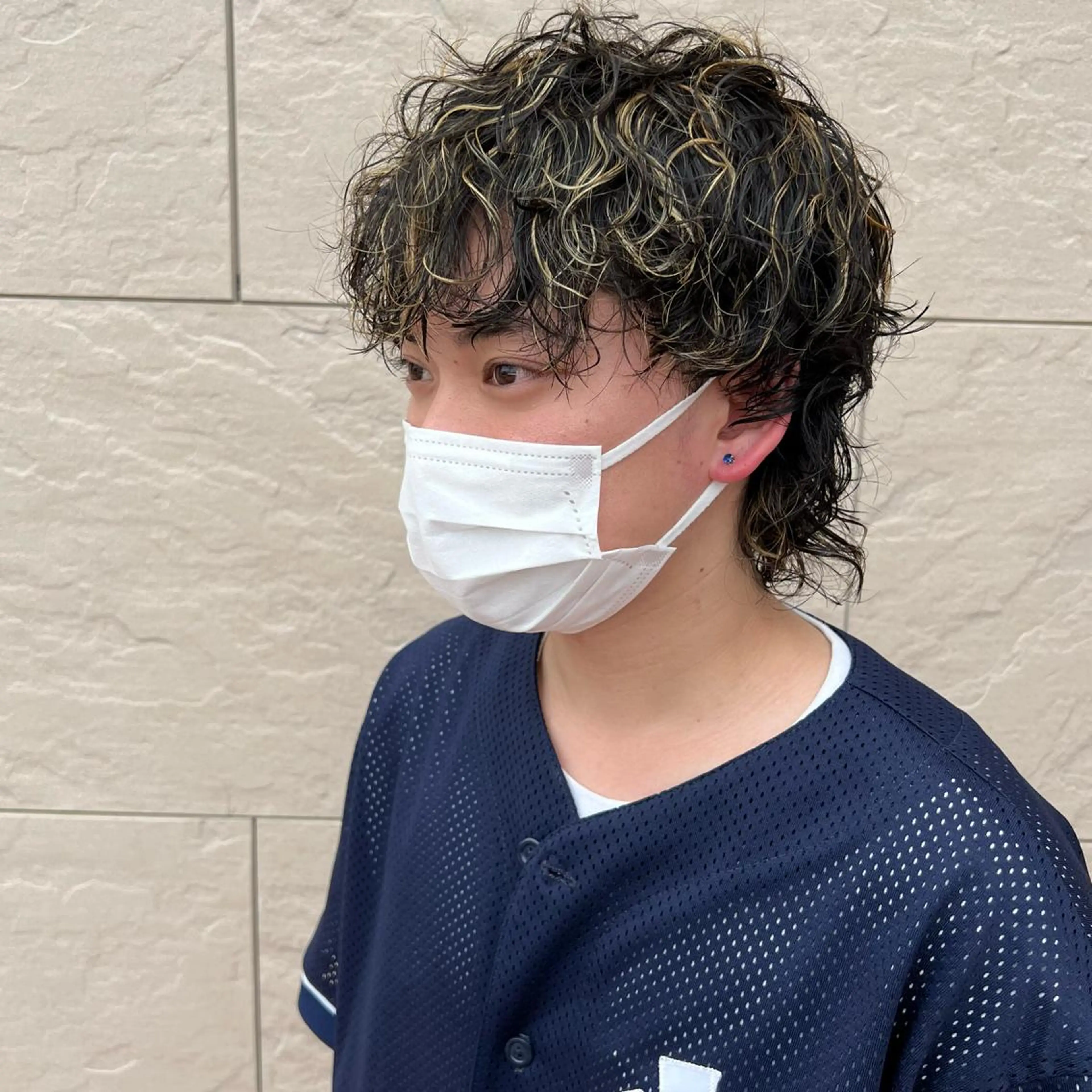 カラー パーマ メンズ 塩澤 悠希のヘアスタイル