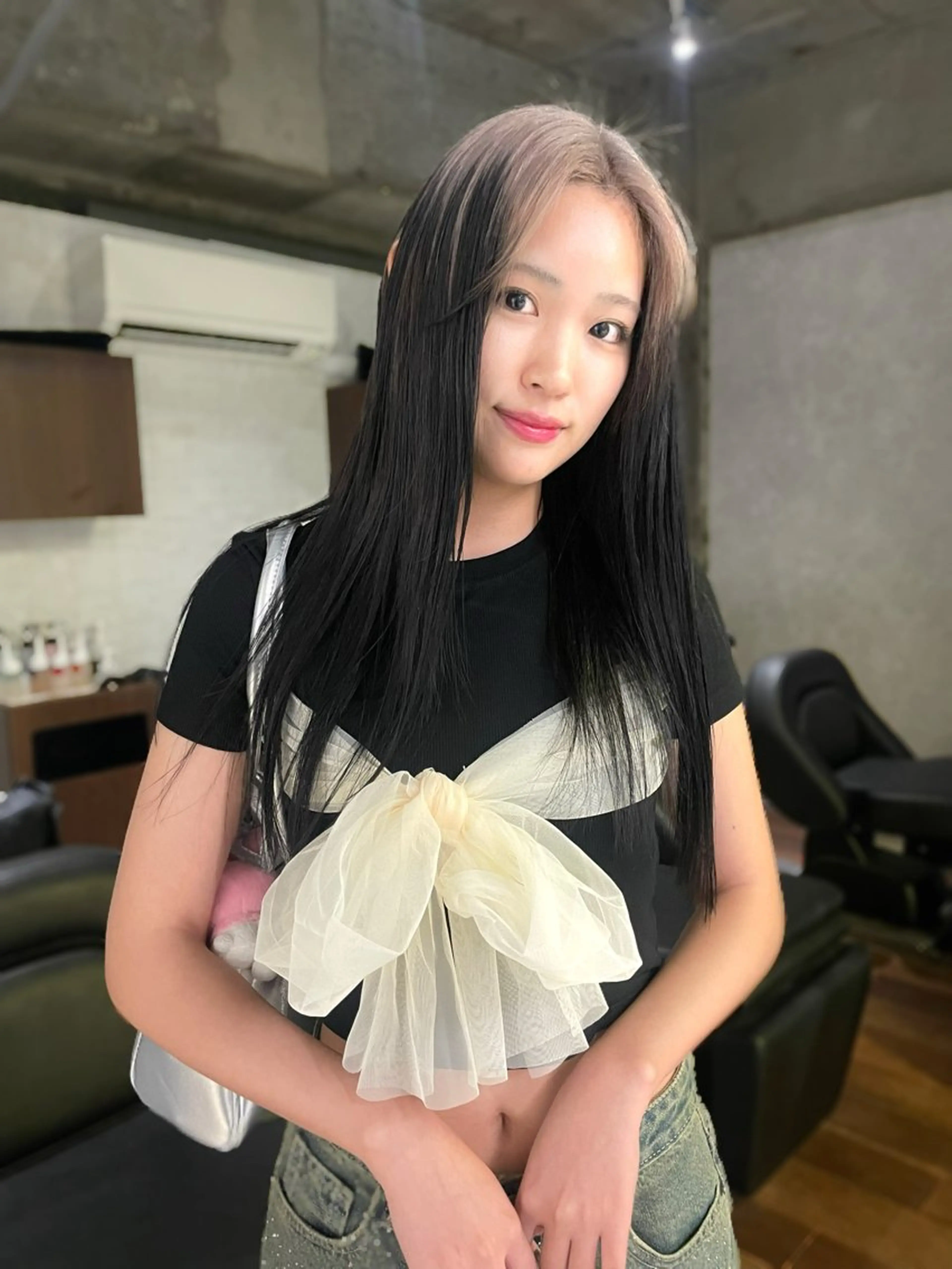 ロング カラー ヘアカラー ハイトーン/メンズ/ デザイン/梅田/ミユのヘアスタイル