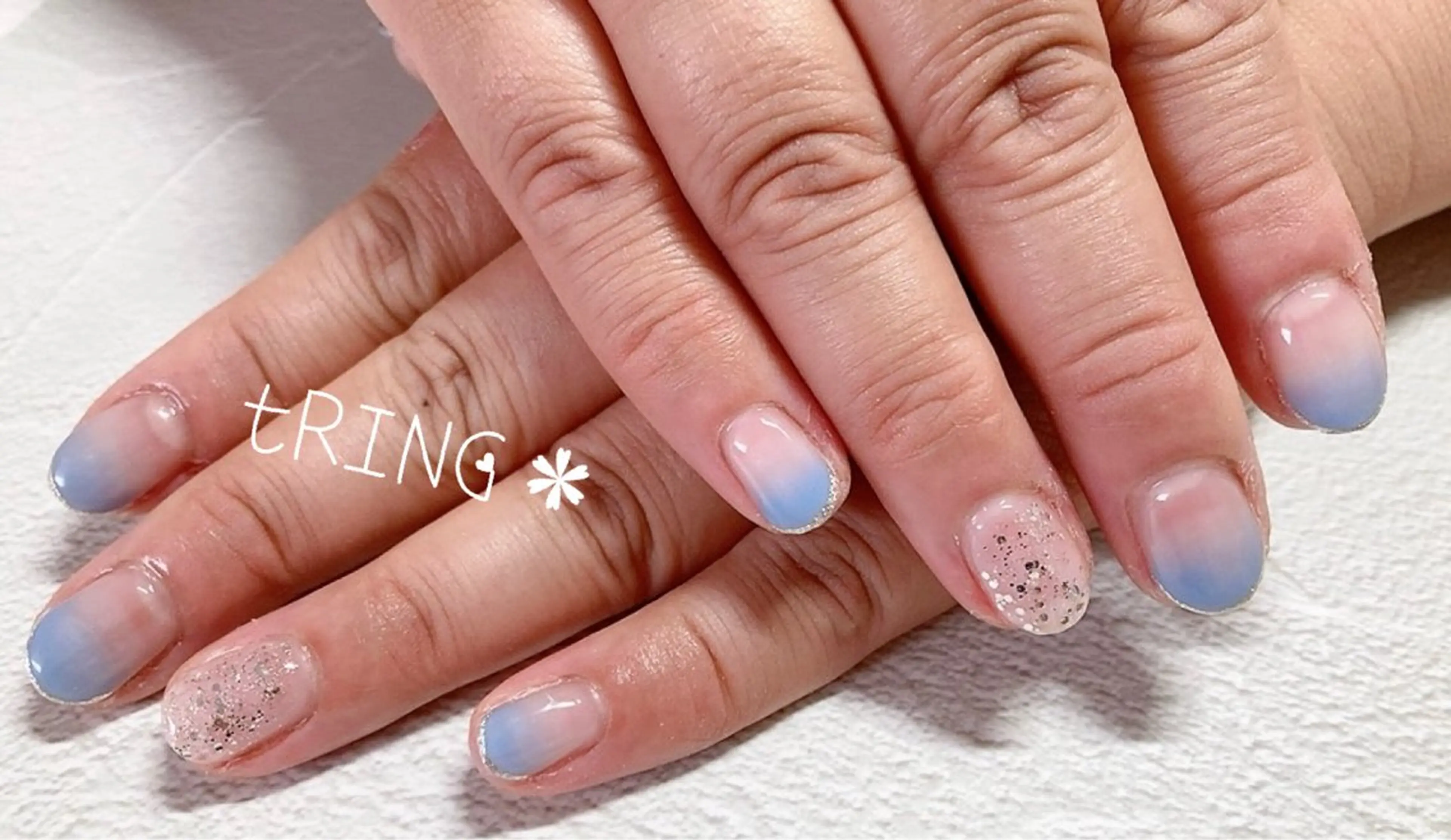 ネイル ハンドネイル tRING＊ しいの木台のネイルデザイン