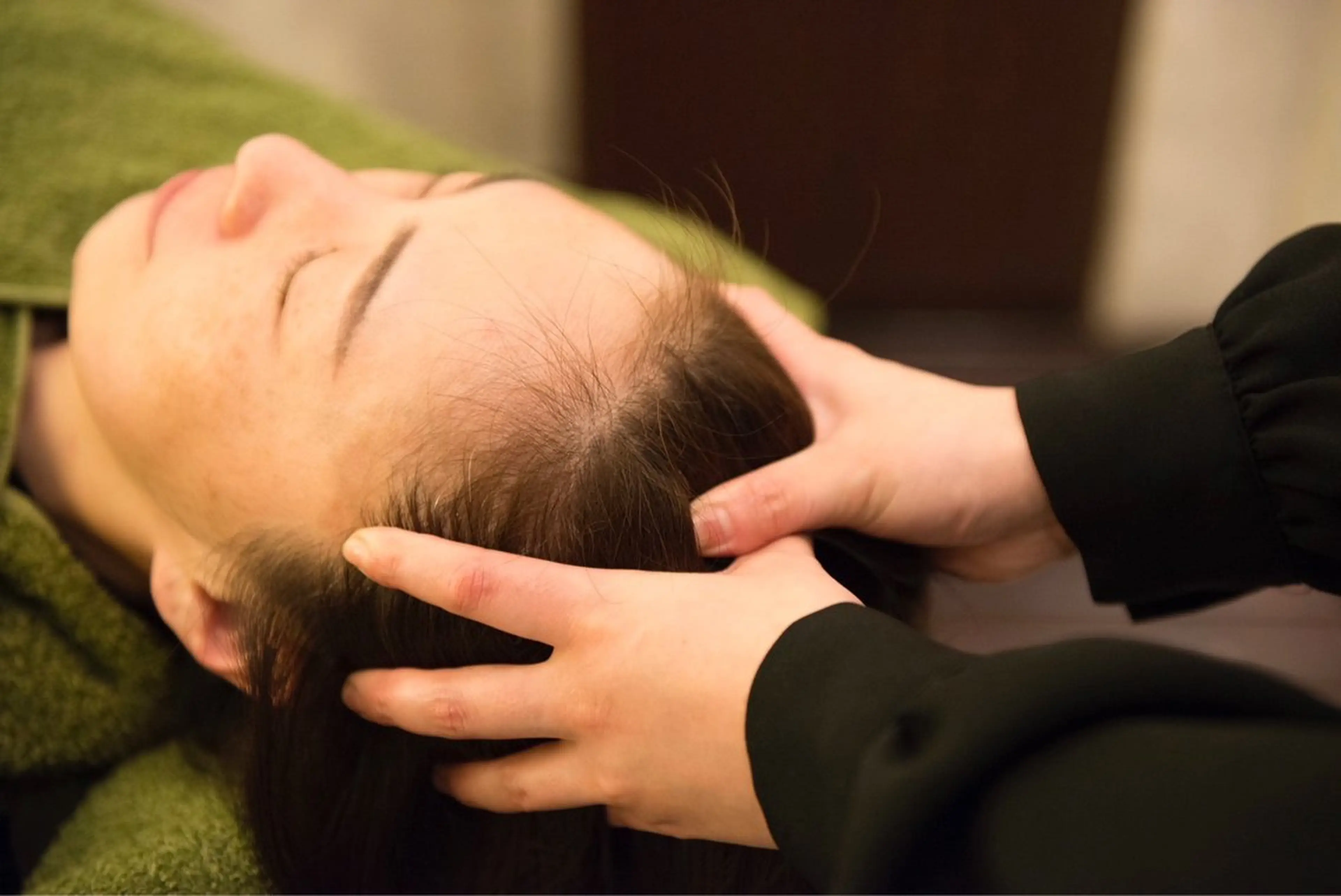 男性にも人気✨ヘッドマッサージ20分の写真