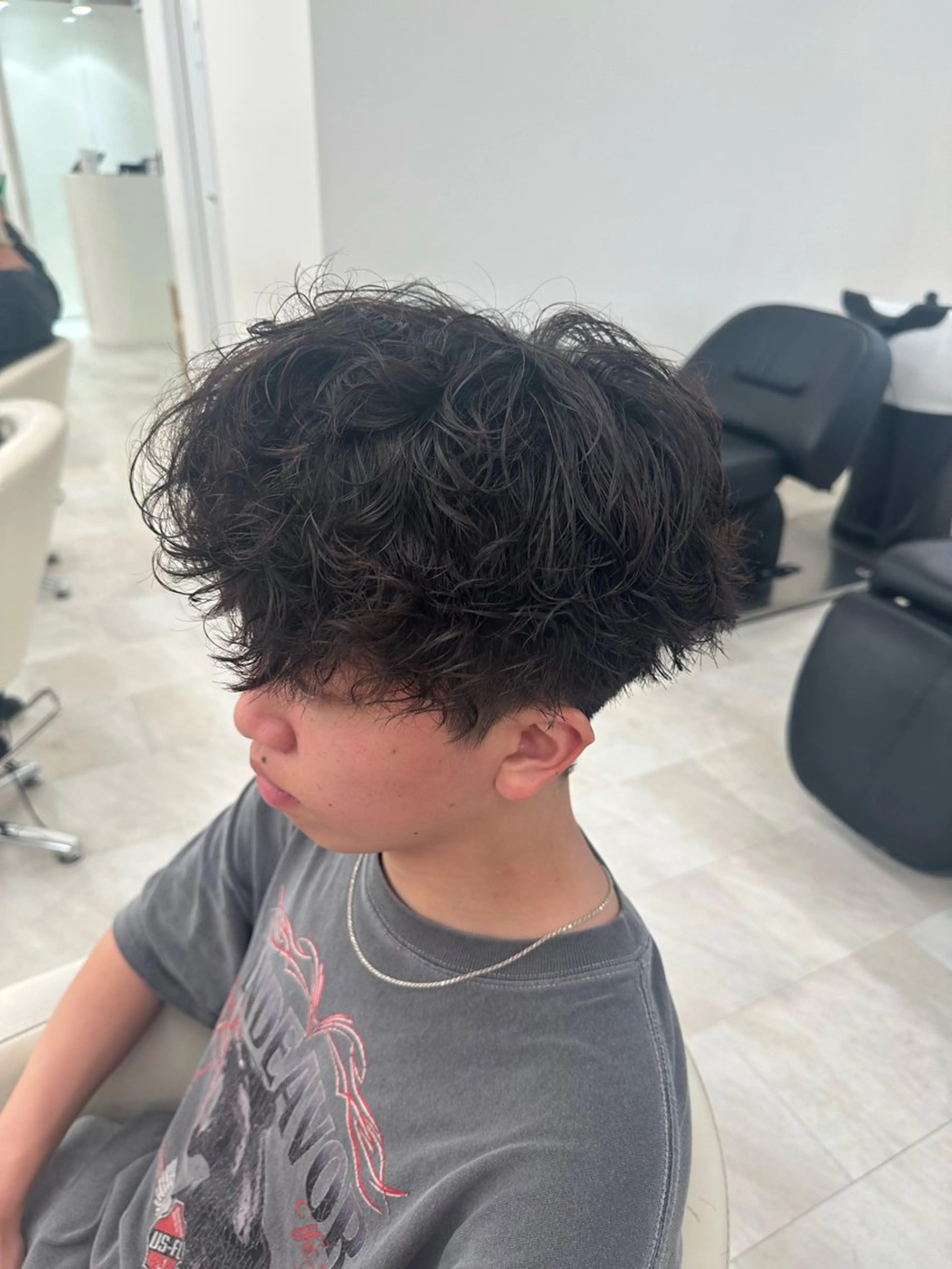 パーマ メンズ メンズパーマ カット パーマ トリートメント AI TOKYO  men's 横浜所属・【パーマの達人】 💎メンズ特化🔥徹のヘアスタイル