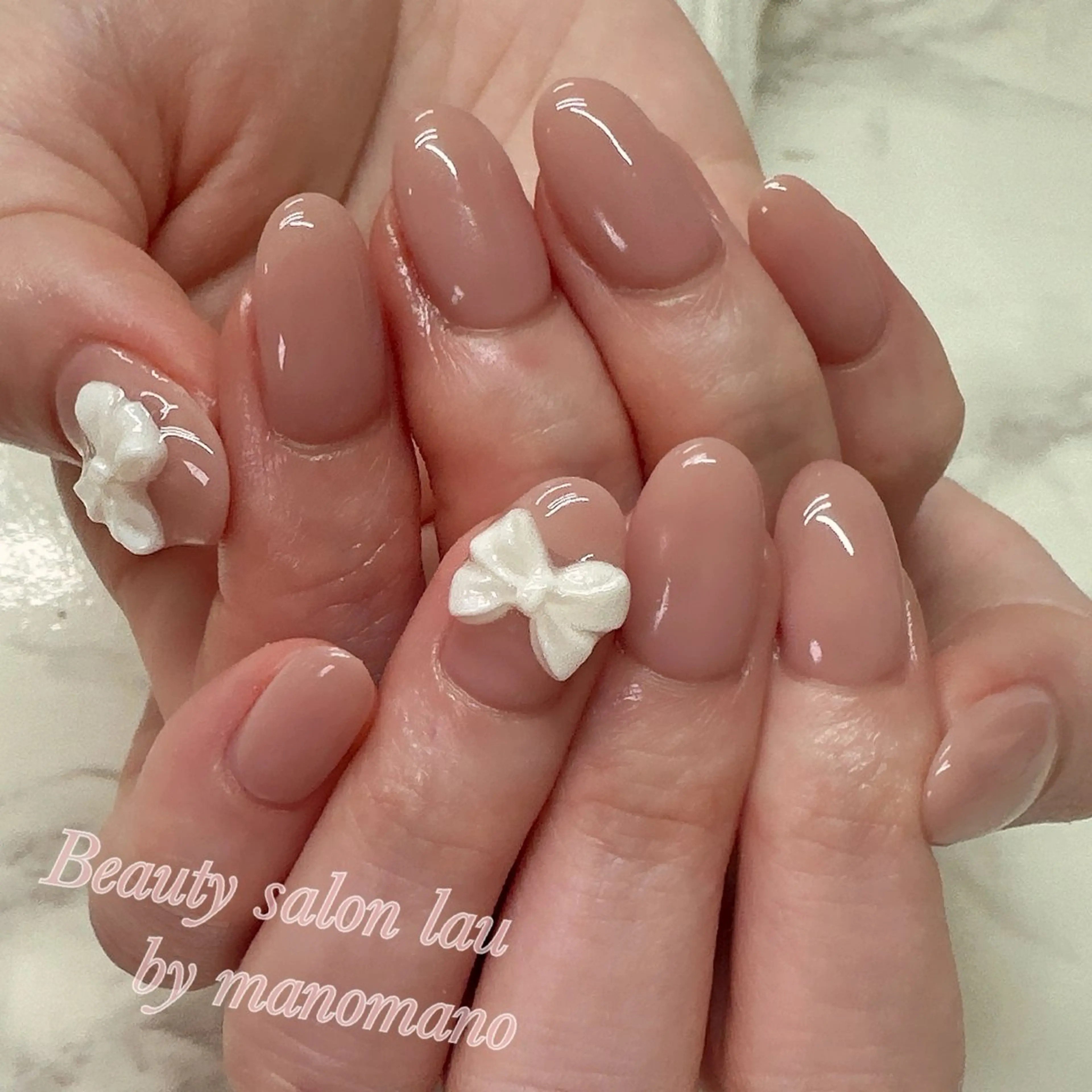 ネイル ハンドネイル ラウバイマノマノ なかざとのネイルデザイン