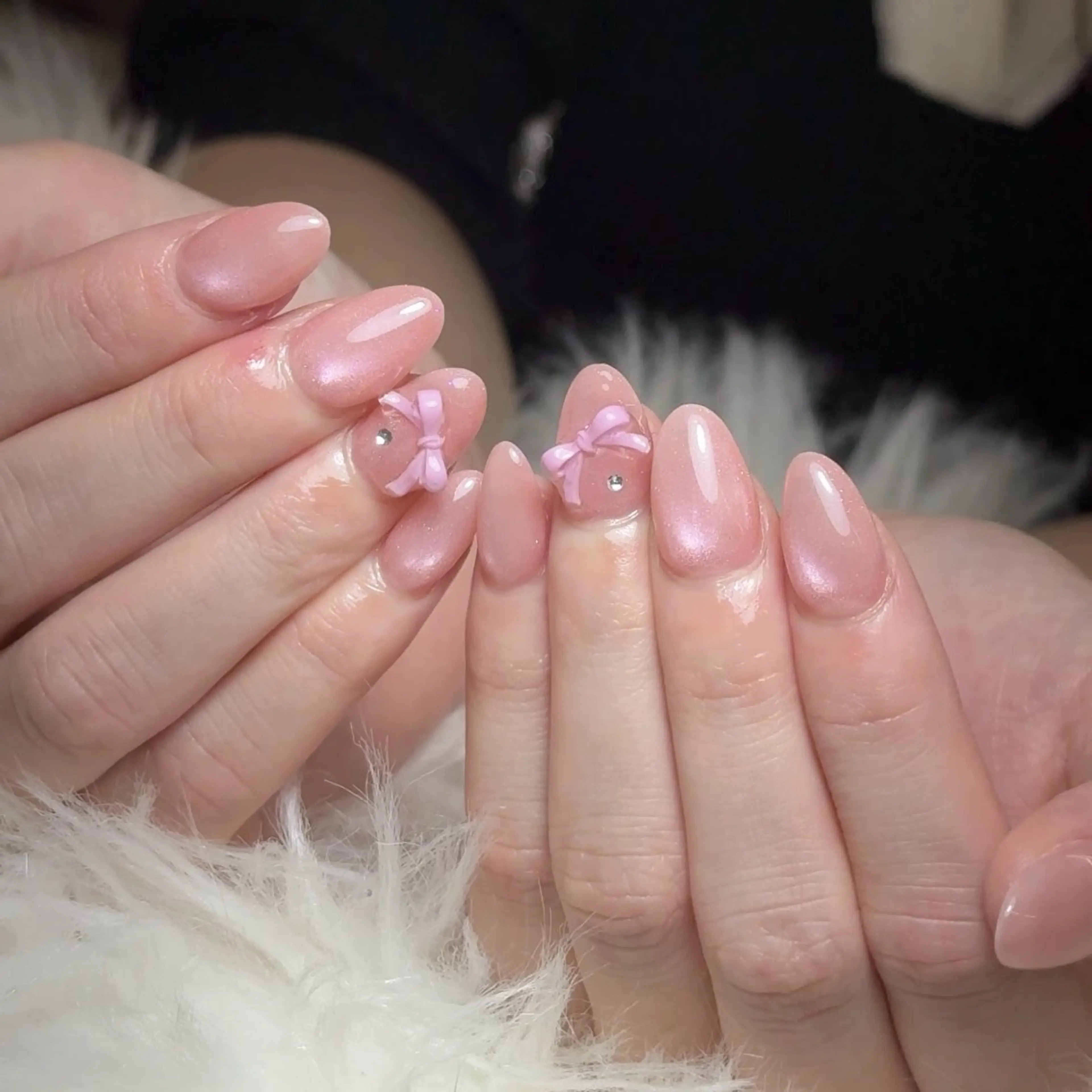 ネイル ワンホンネイル ハンドネイル かおり 奏のネイルデザイン