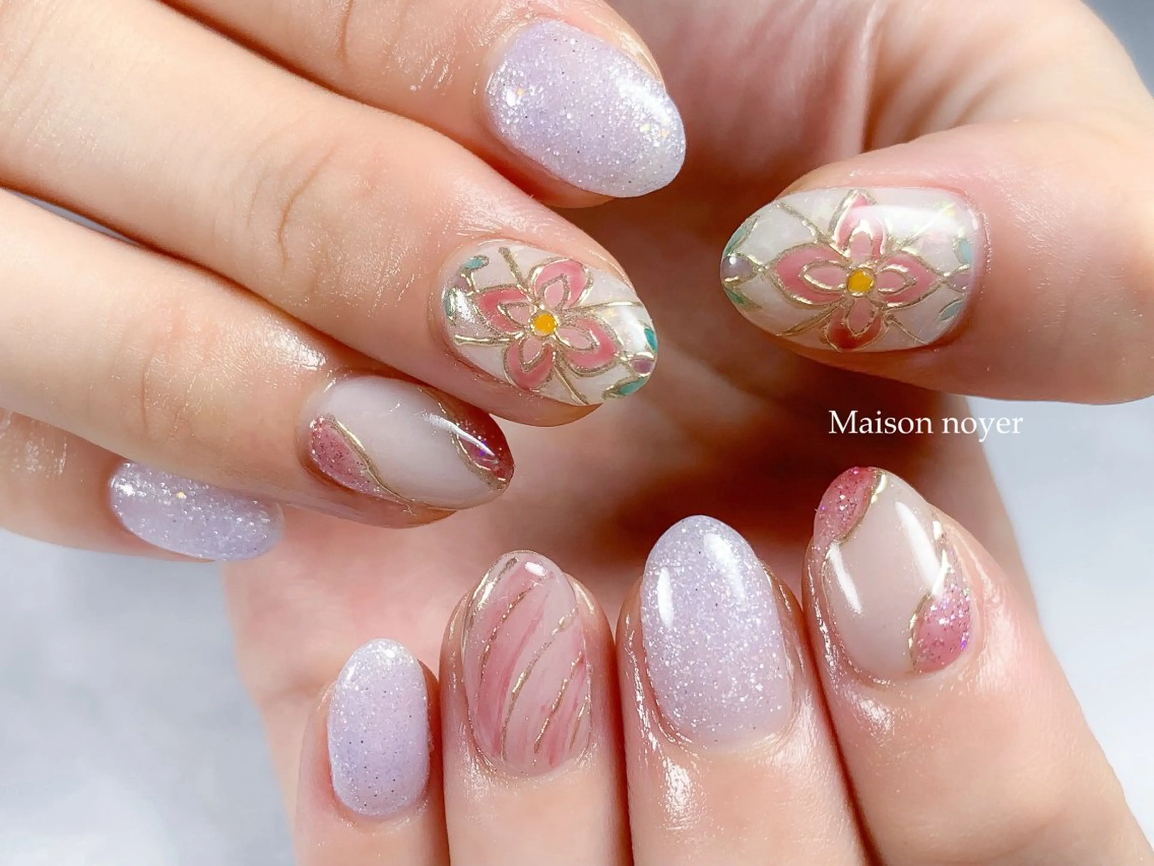 ネイル ハンドネイル Maison noyerのネイルデザイン