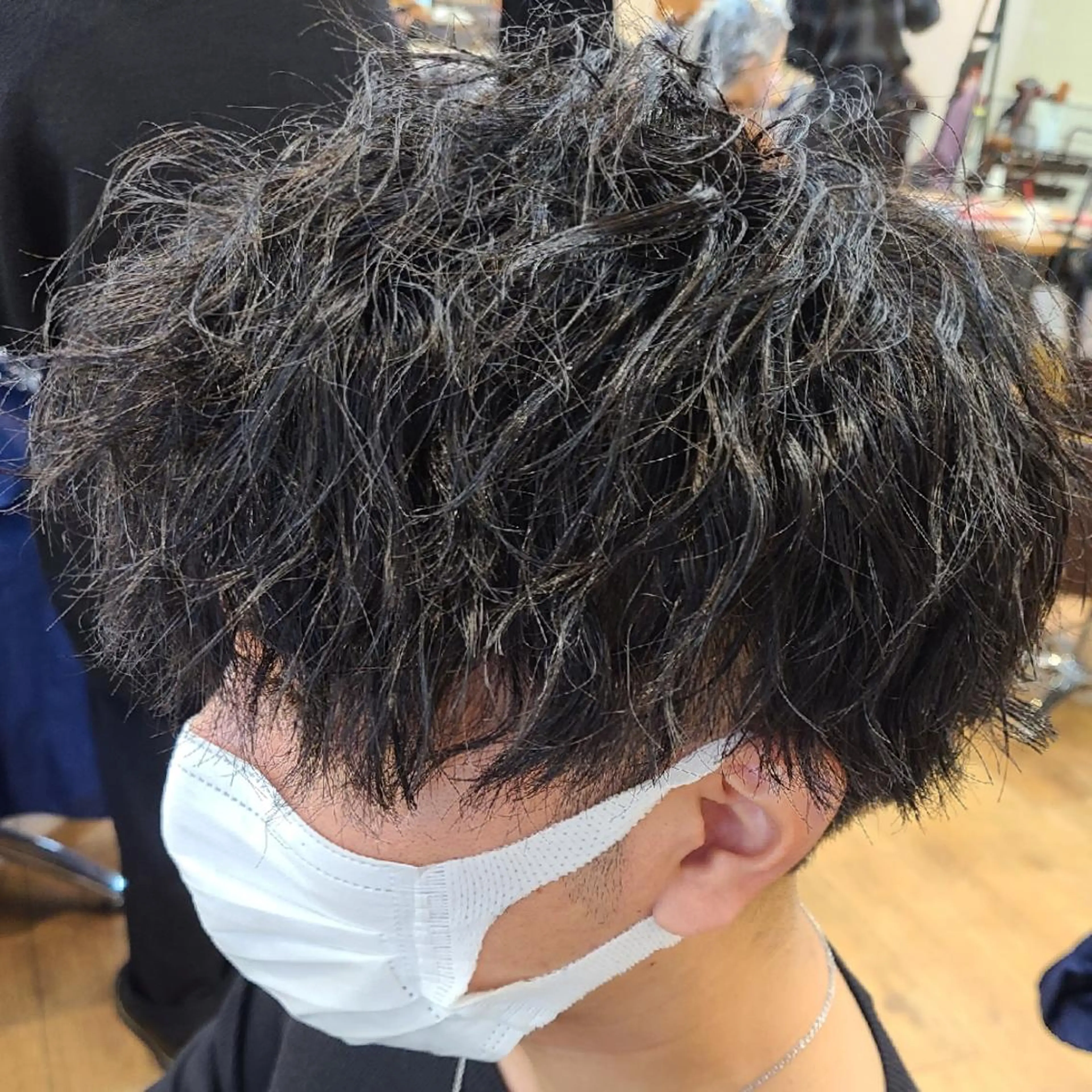 メンズ ショート カット パーマ 【ネウィ天王寺 】seiyaのヘアスタイル