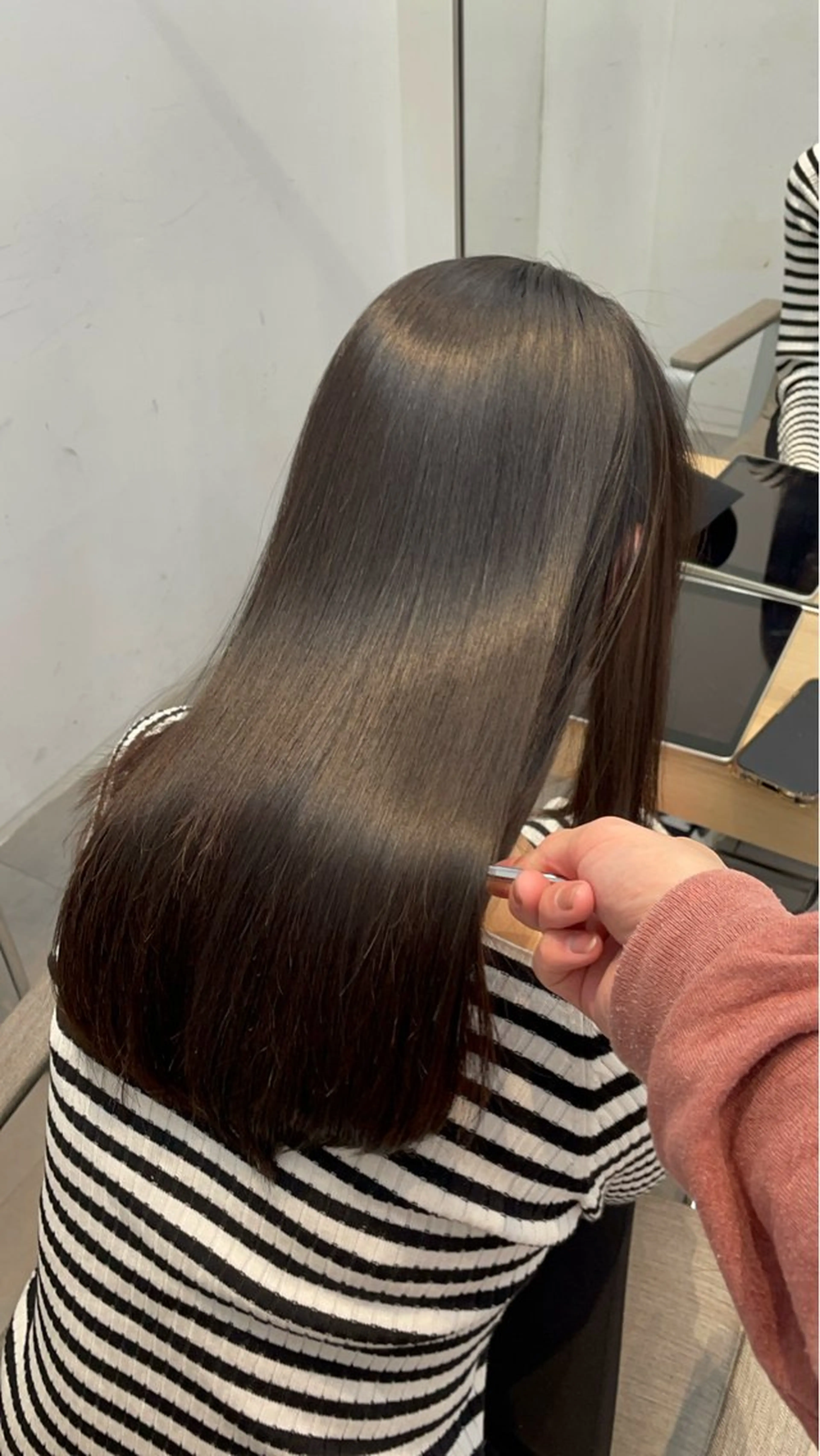 セミロング パーマ 髪質改善 トリートメント ✨髪質改善✨美髪 矯正🫧小泉のヘアスタイル