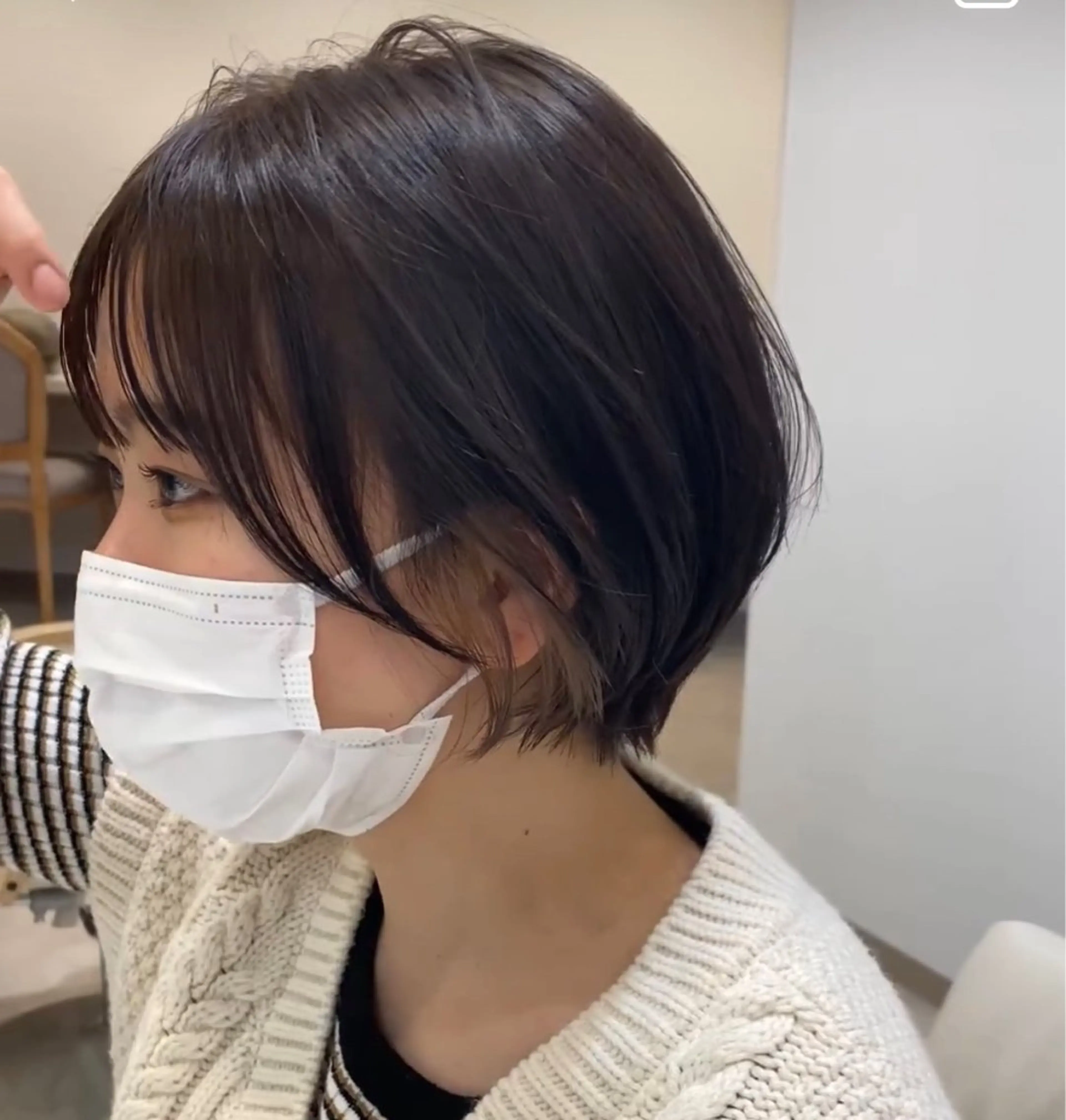 ショート カラー 髪質改善ケア/透明感 カラー伊藤 千尋のヘアスタイル