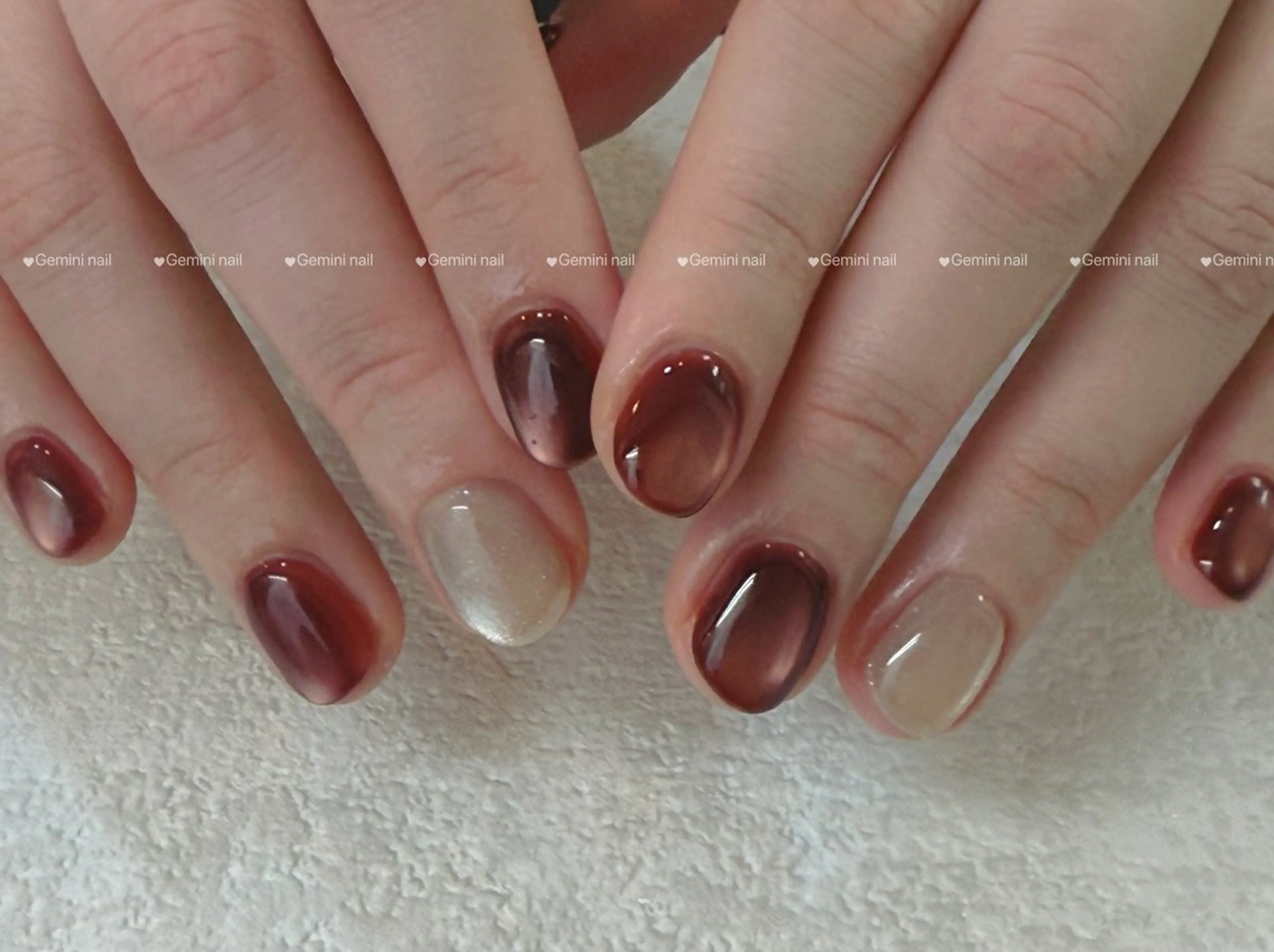 ネイル ハンドネイル Gemini nailのネイルデザイン