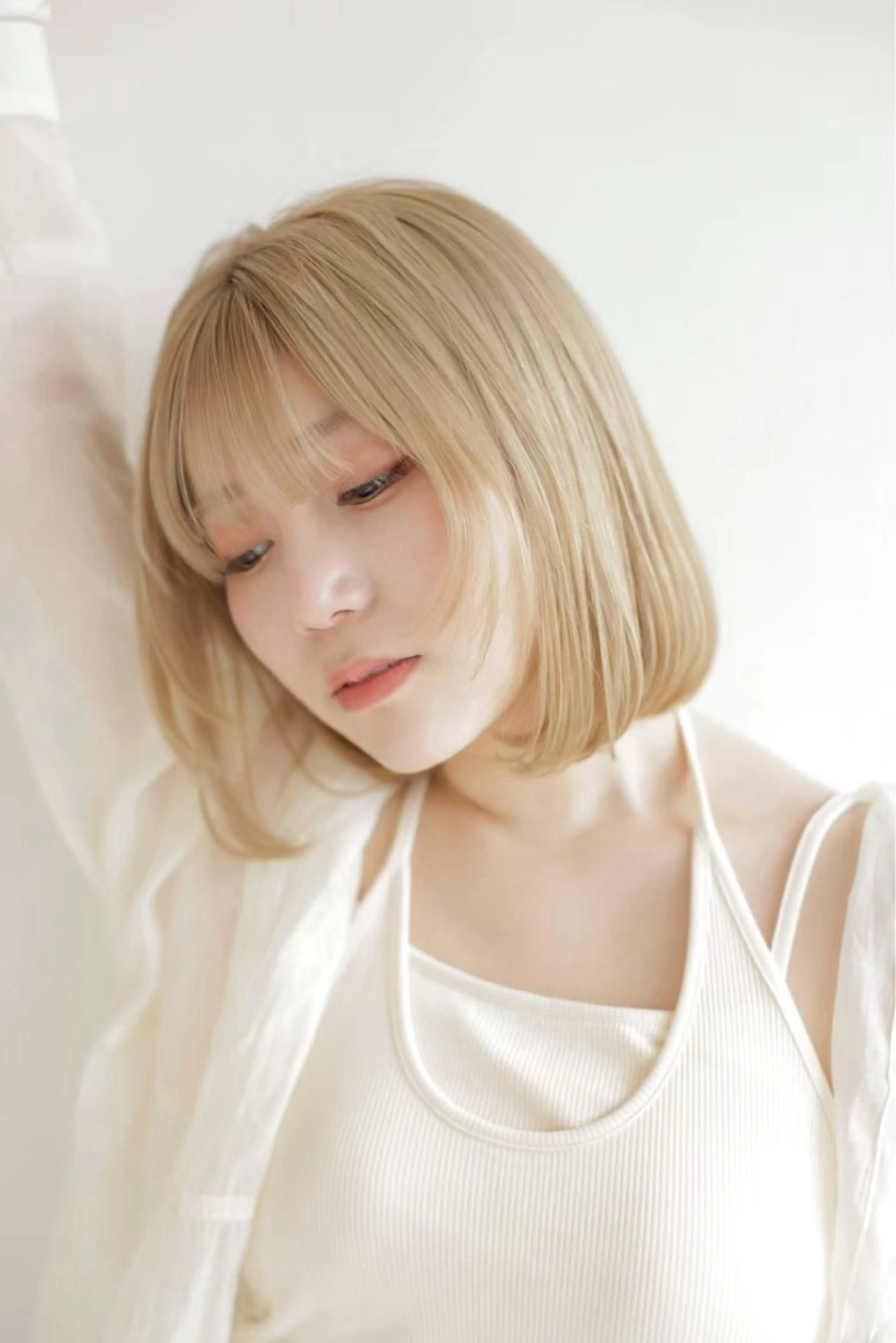 ミディアム NANAMI/海外風 レイヤー/ボブのヘアスタイル