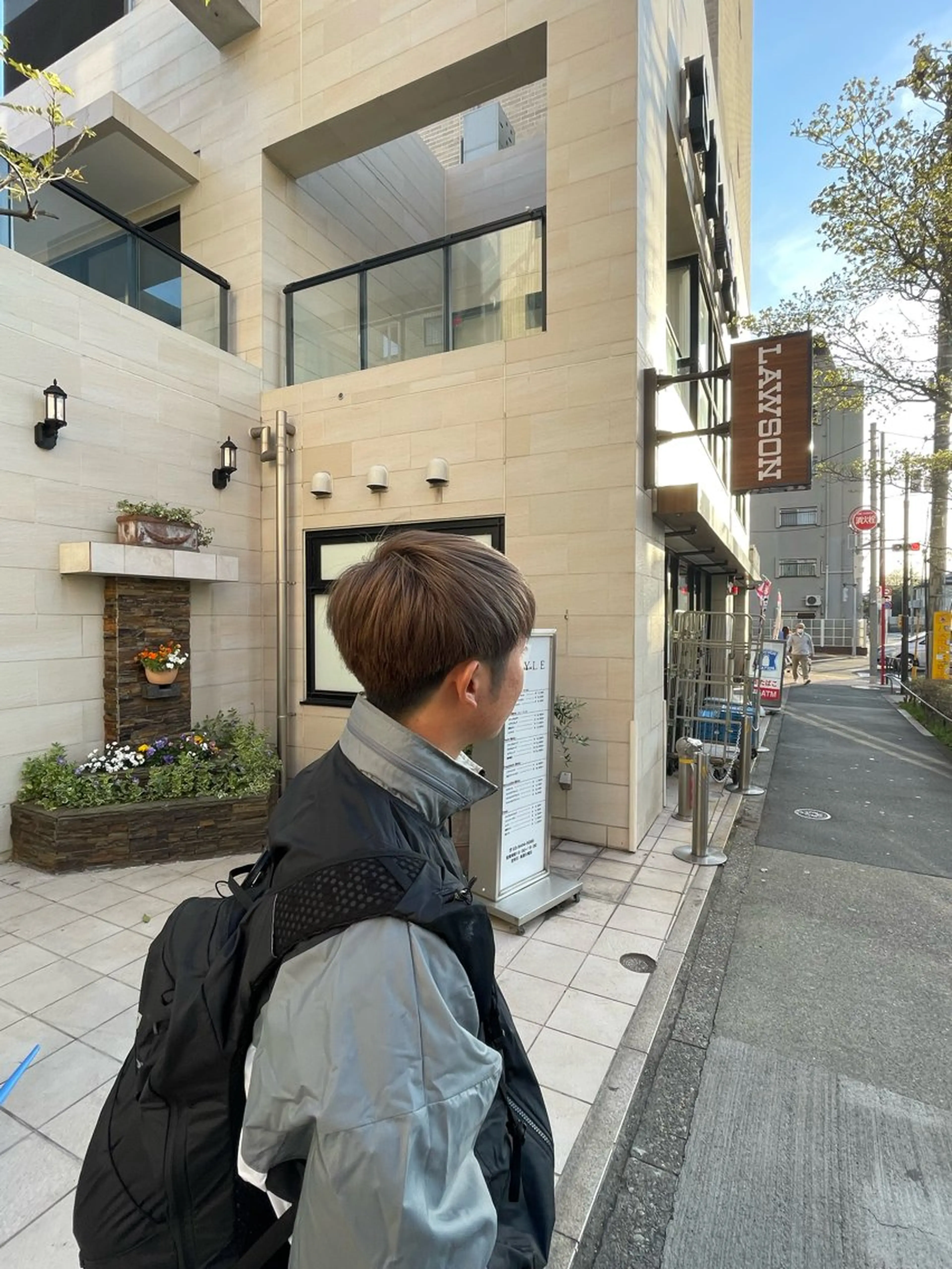 カラー メンズ 辻野 光希のヘアスタイル