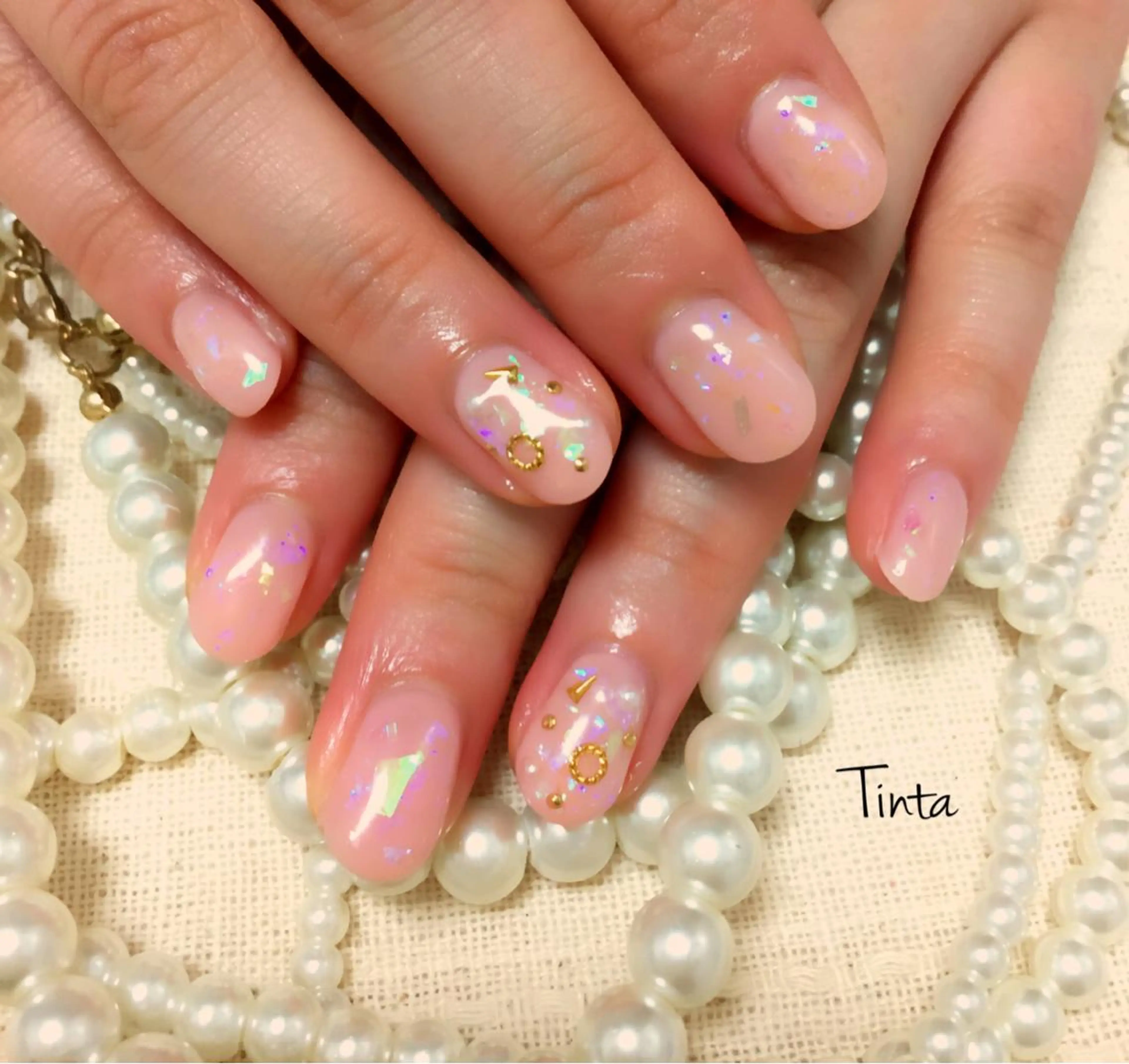 ネイル キラキラネイル 馬場 典子のネイルデザイン