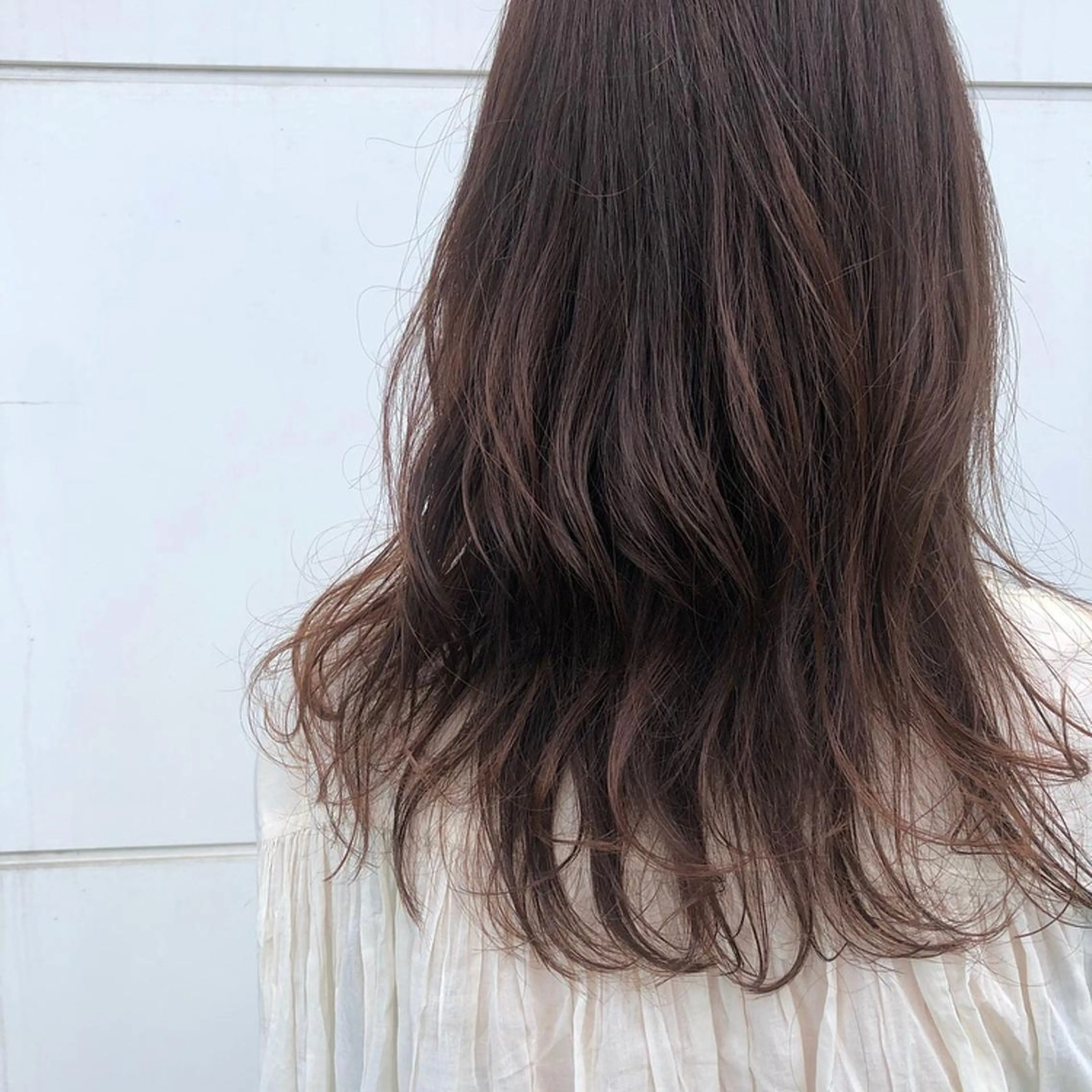 ロング カラー カット ヘアカラー トリートメント カトウ ユウカのヘアスタイル