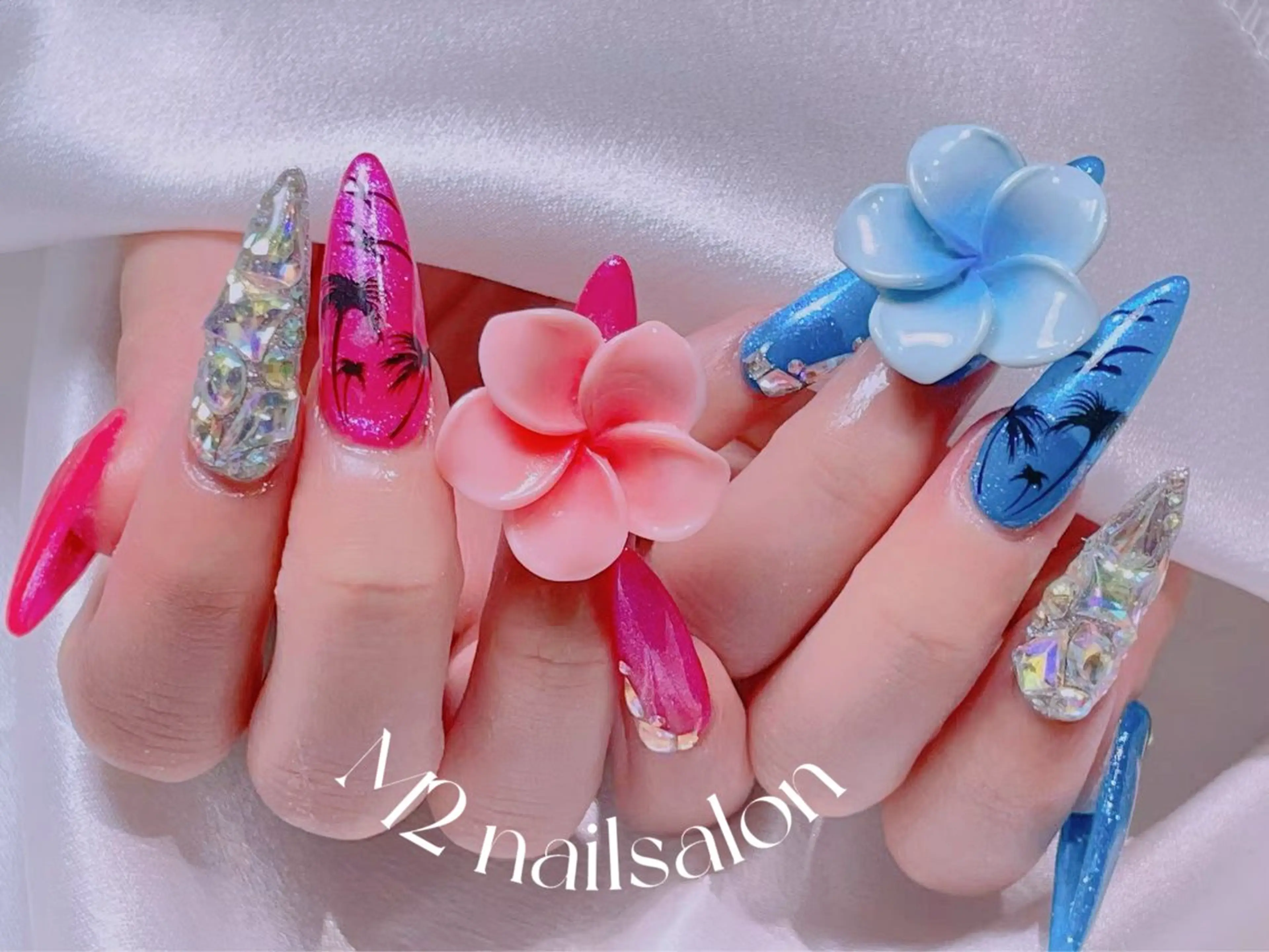 ネイル 長さだし専門店 M2 rikaのネイルデザイン