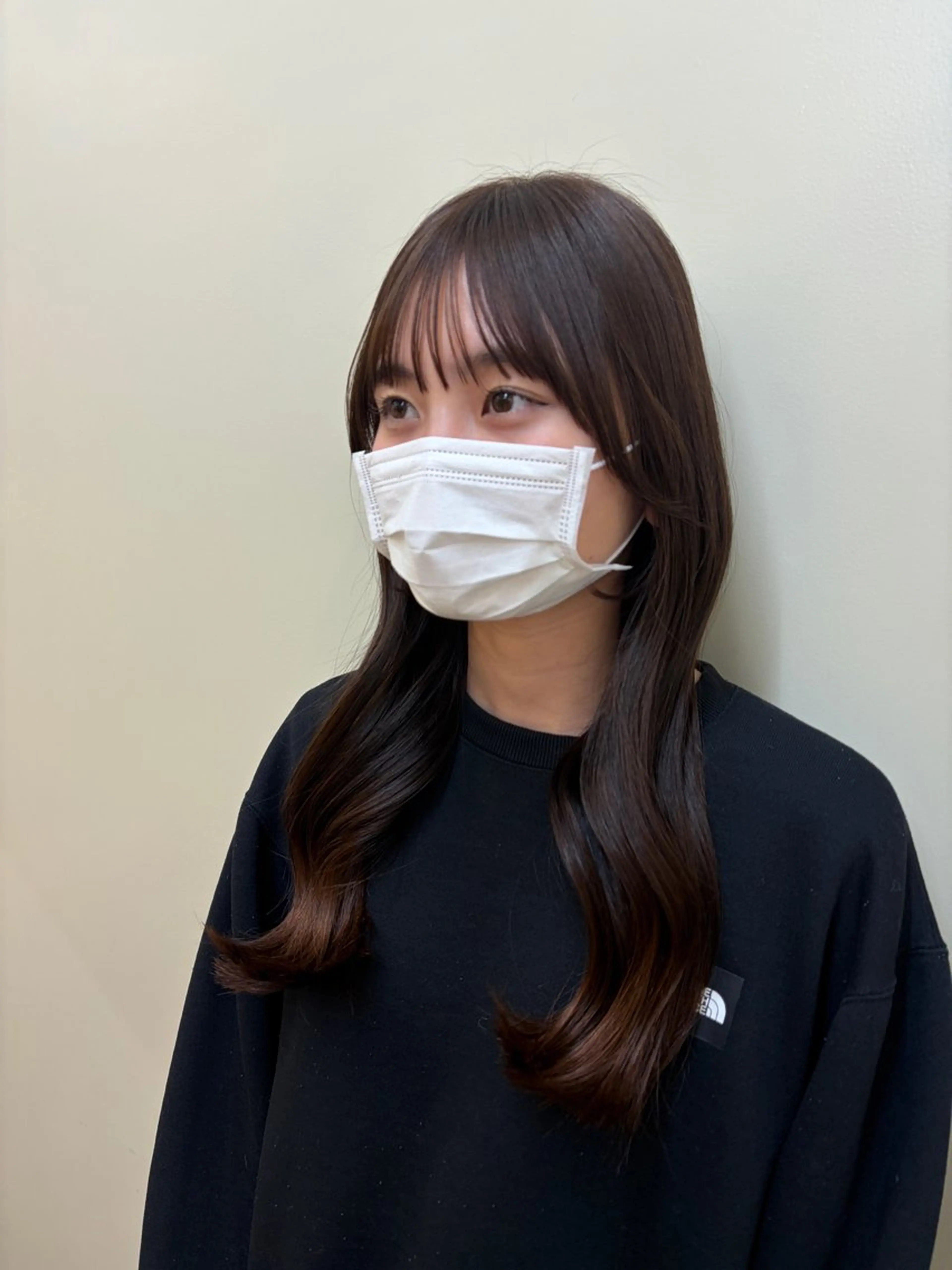 ロング くびれヘア 顔周りカット 似合わせカット カット 🐝 chiba 🐻のヘアスタイル