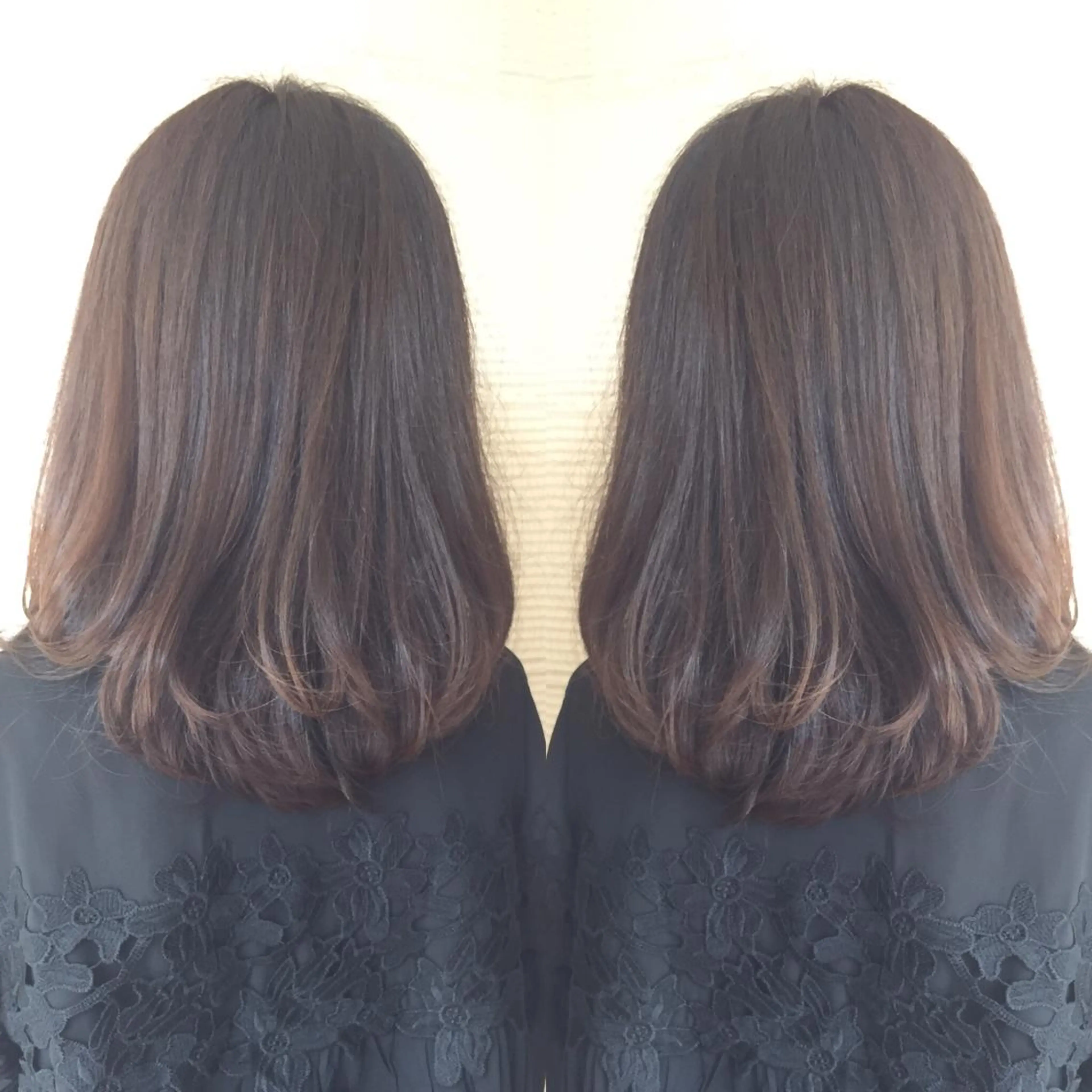 ミディアム 中林 由佳のヘアスタイル