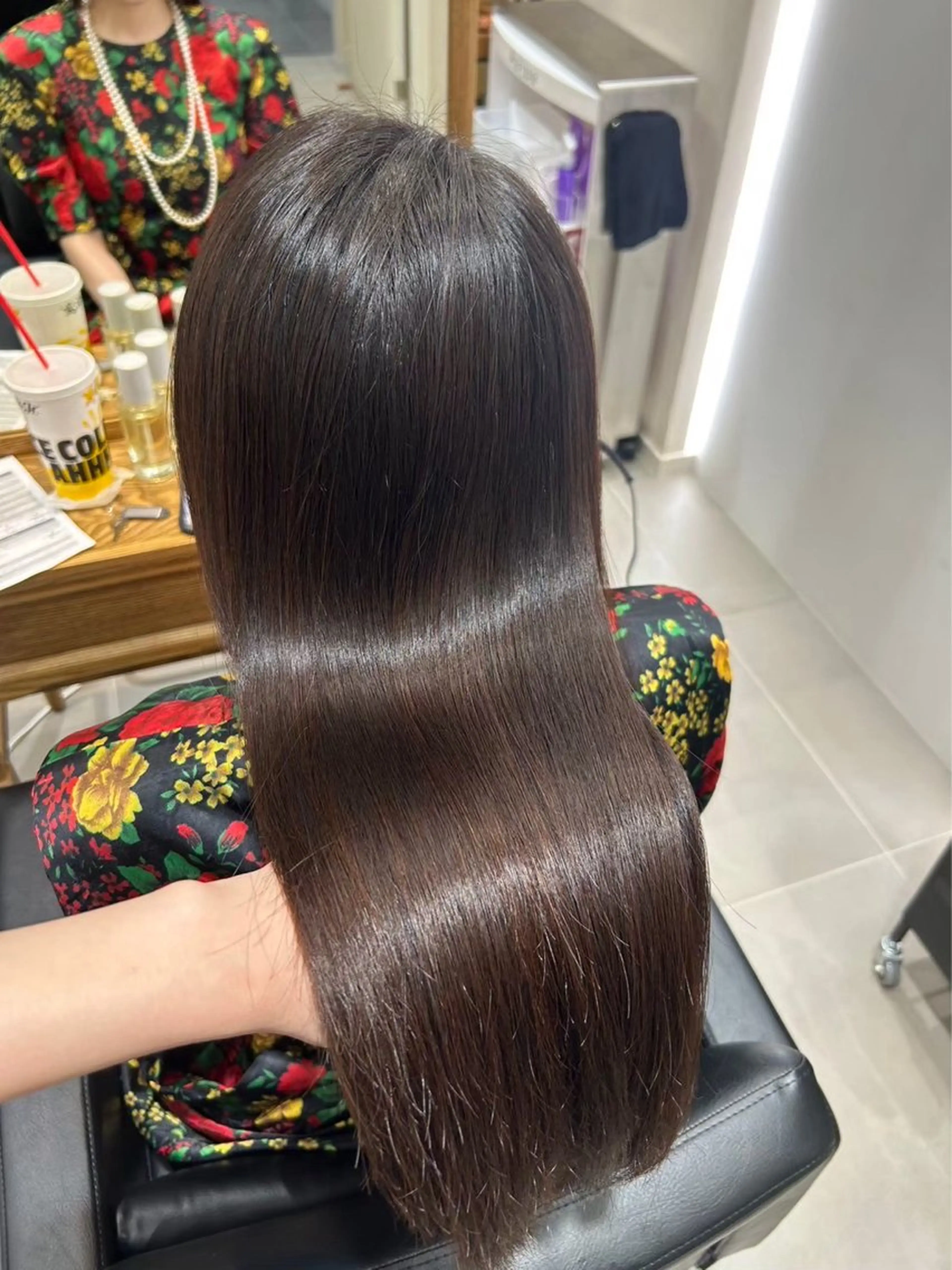 ロング トリートメント おおがくみゆ🦙🍊 ⭐️池袋のヘアスタイル