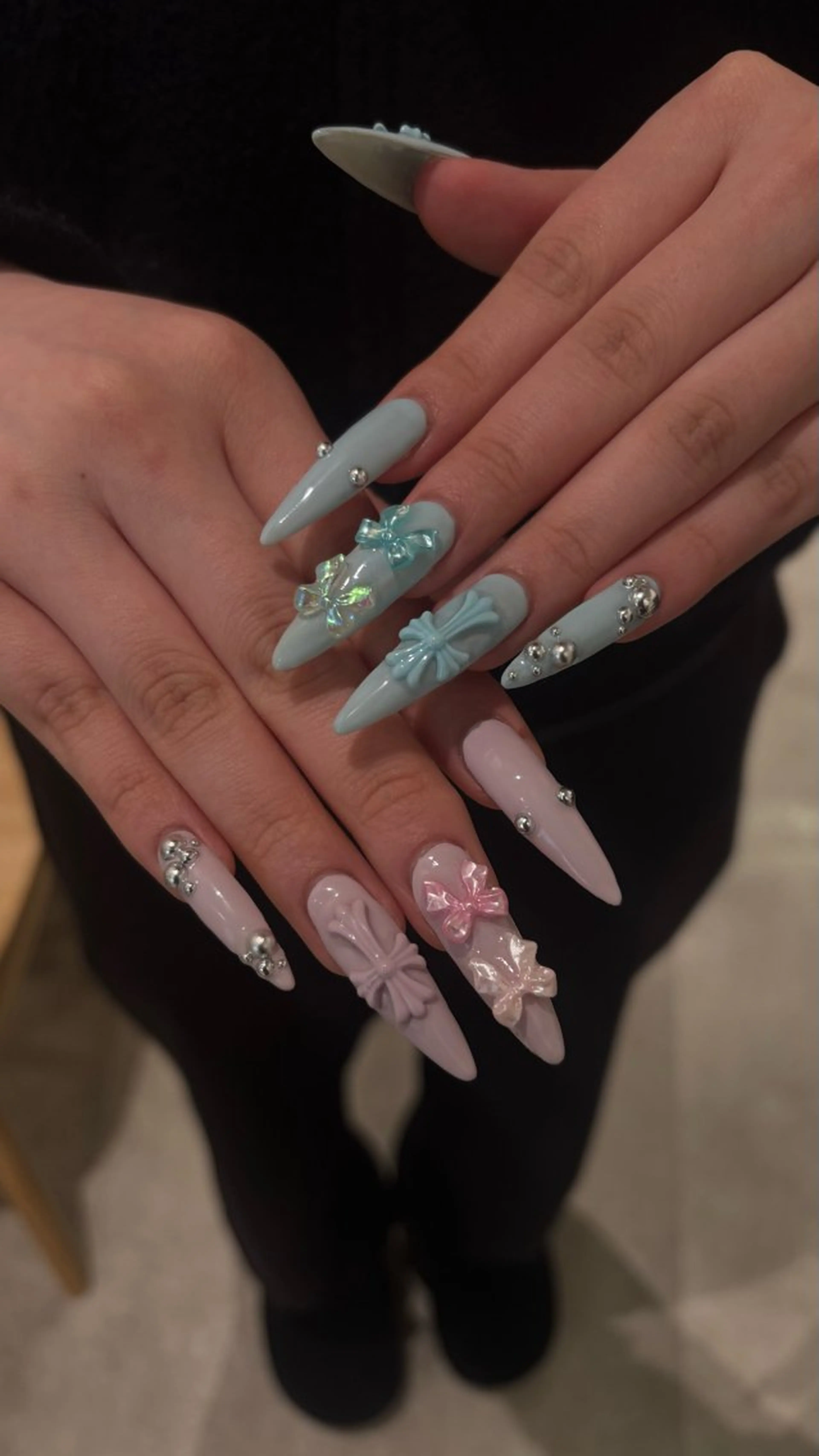 ネイル ハンドネイル 🐬Cxxu° Nail✝️のネイルデザイン