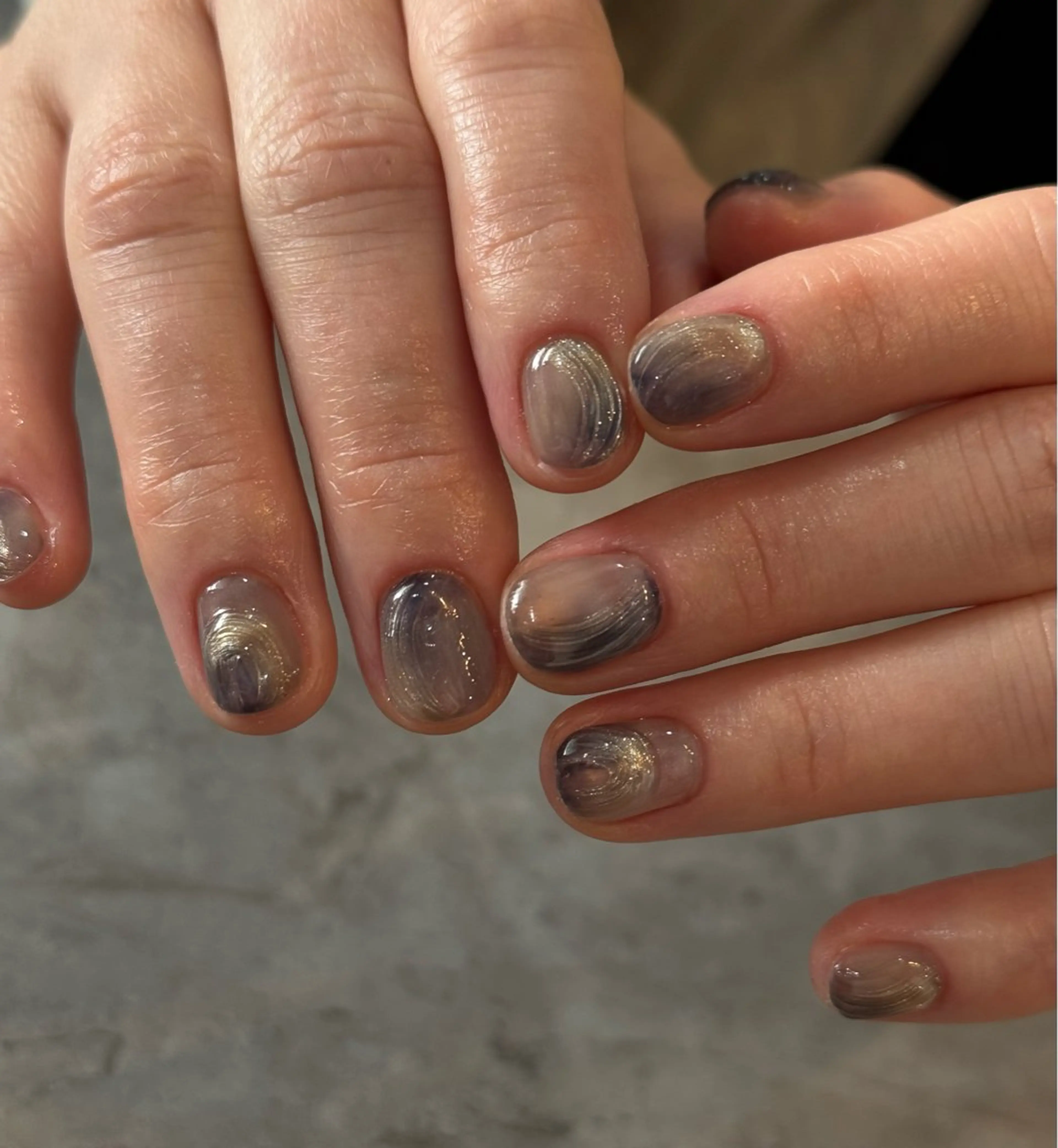 ネイル ニュアンスネイル ハンドネイル Blé nailのネイルデザイン
