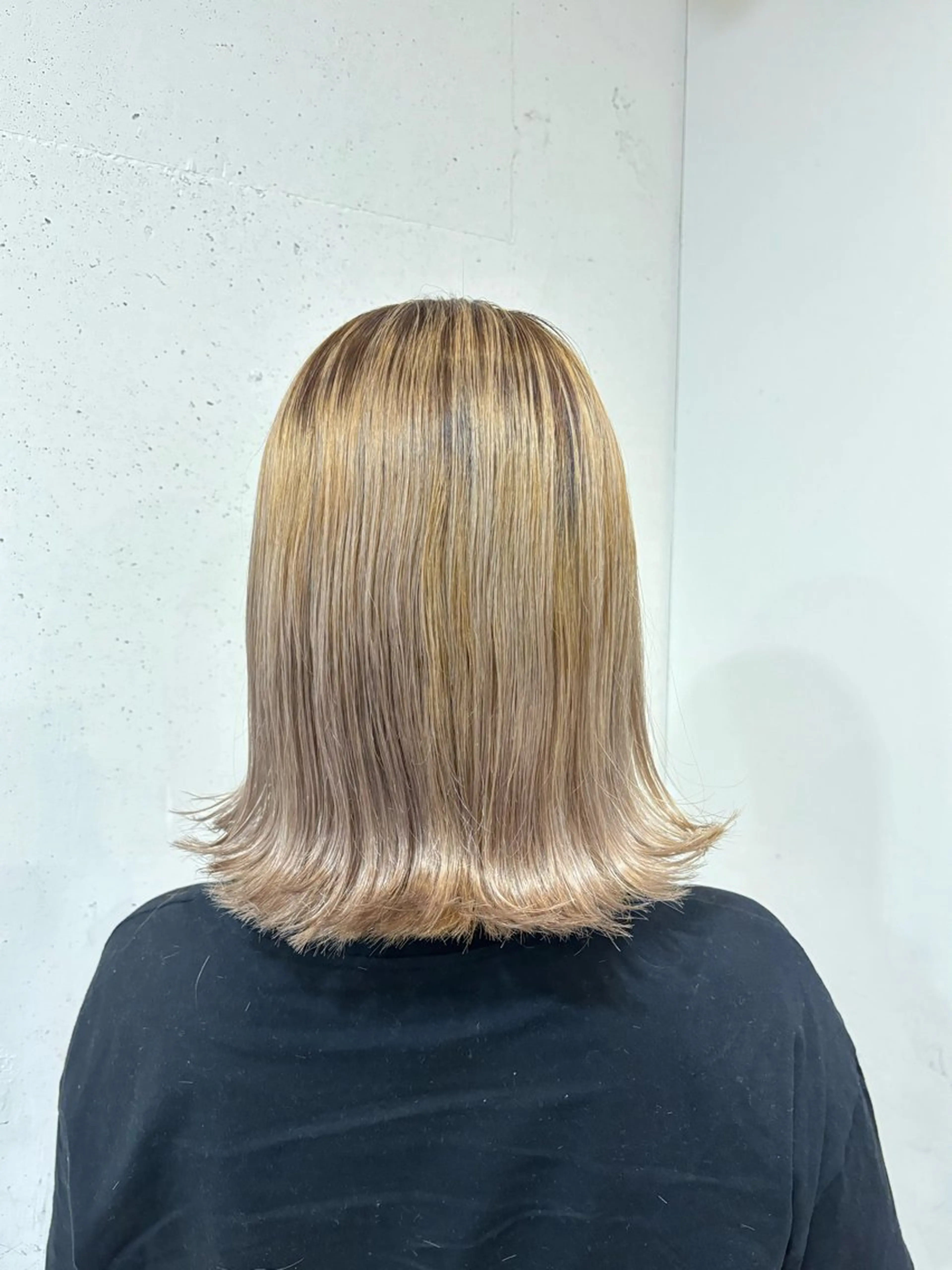 ミディアム カラー ショート⭐️ボブ ✁遠藤奏海✃のヘアスタイル