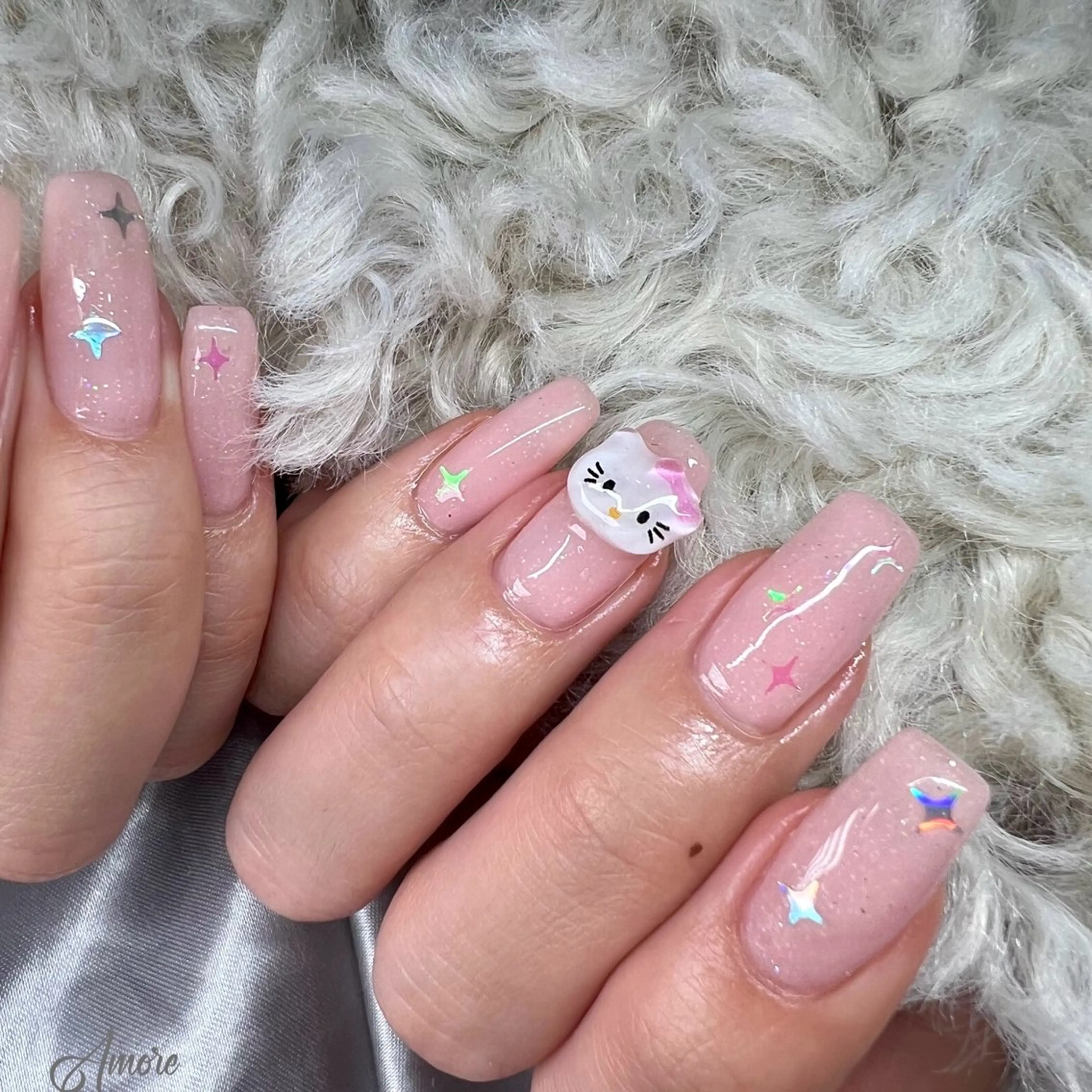 ネイル ジェルネイル 韓国ネイル パラジェル You kyehwaのネイルデザイン