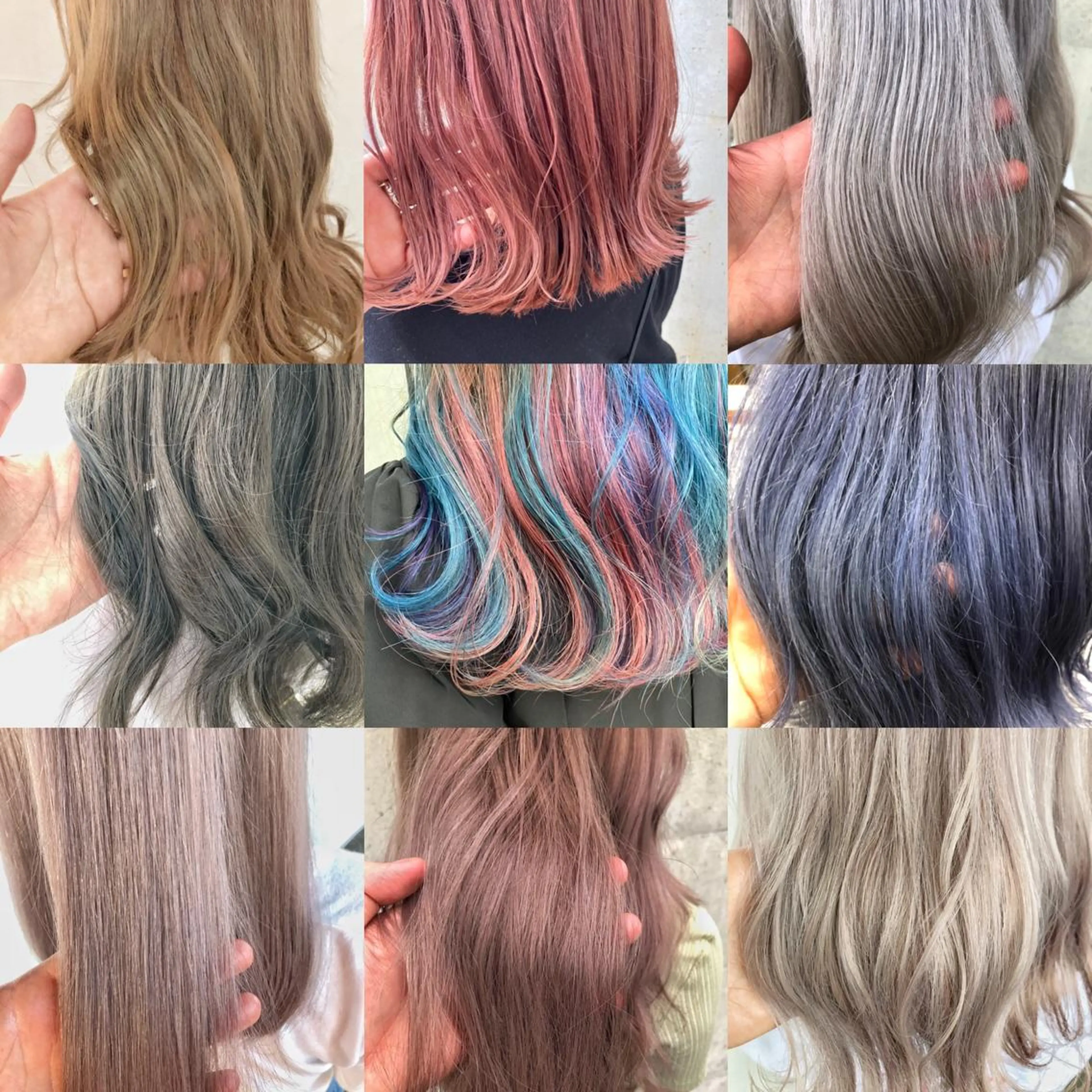 ロング ヘアカラー トリートメント 🔥金山 諒平🔥のヘアスタイル