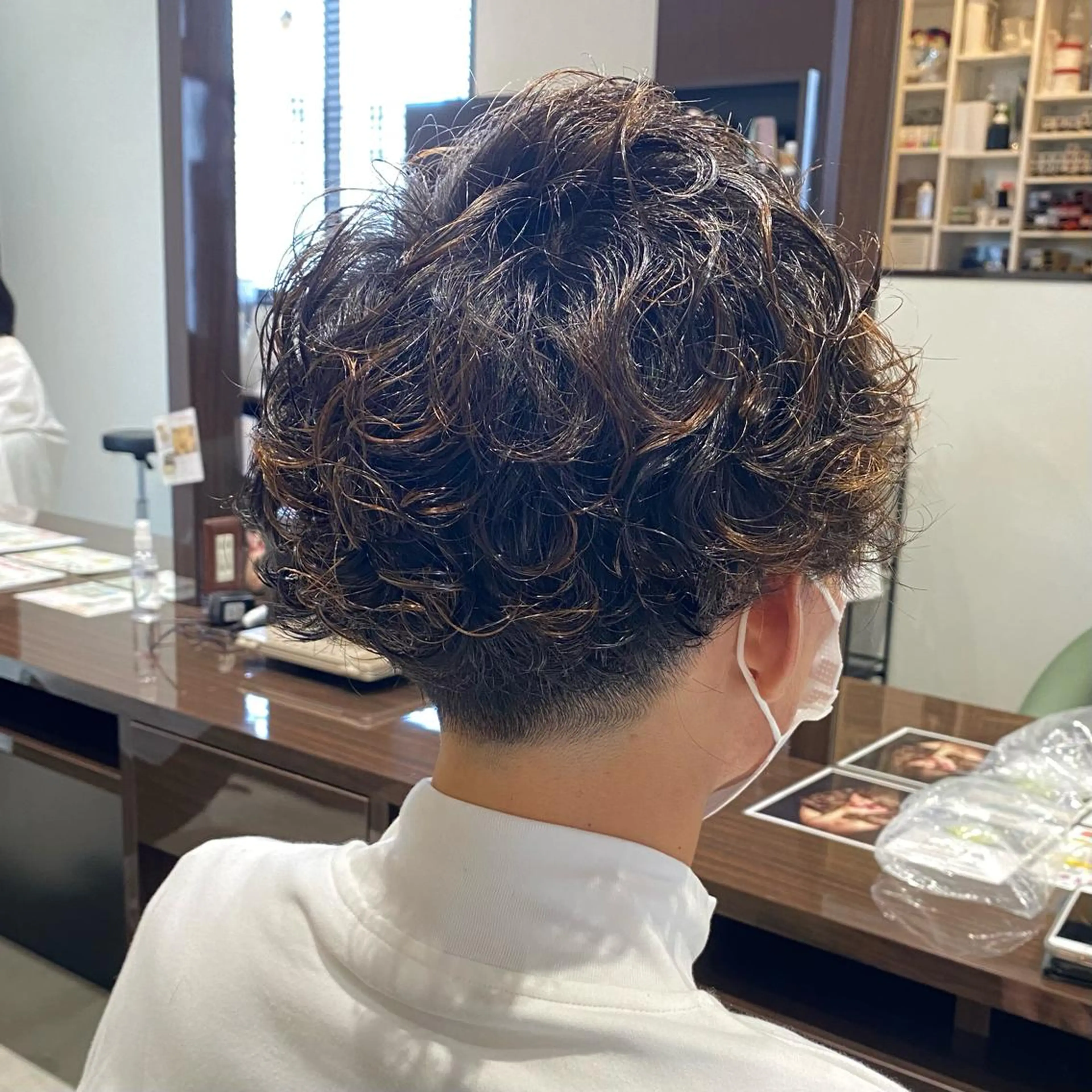 《カット＋パーマ》の写真