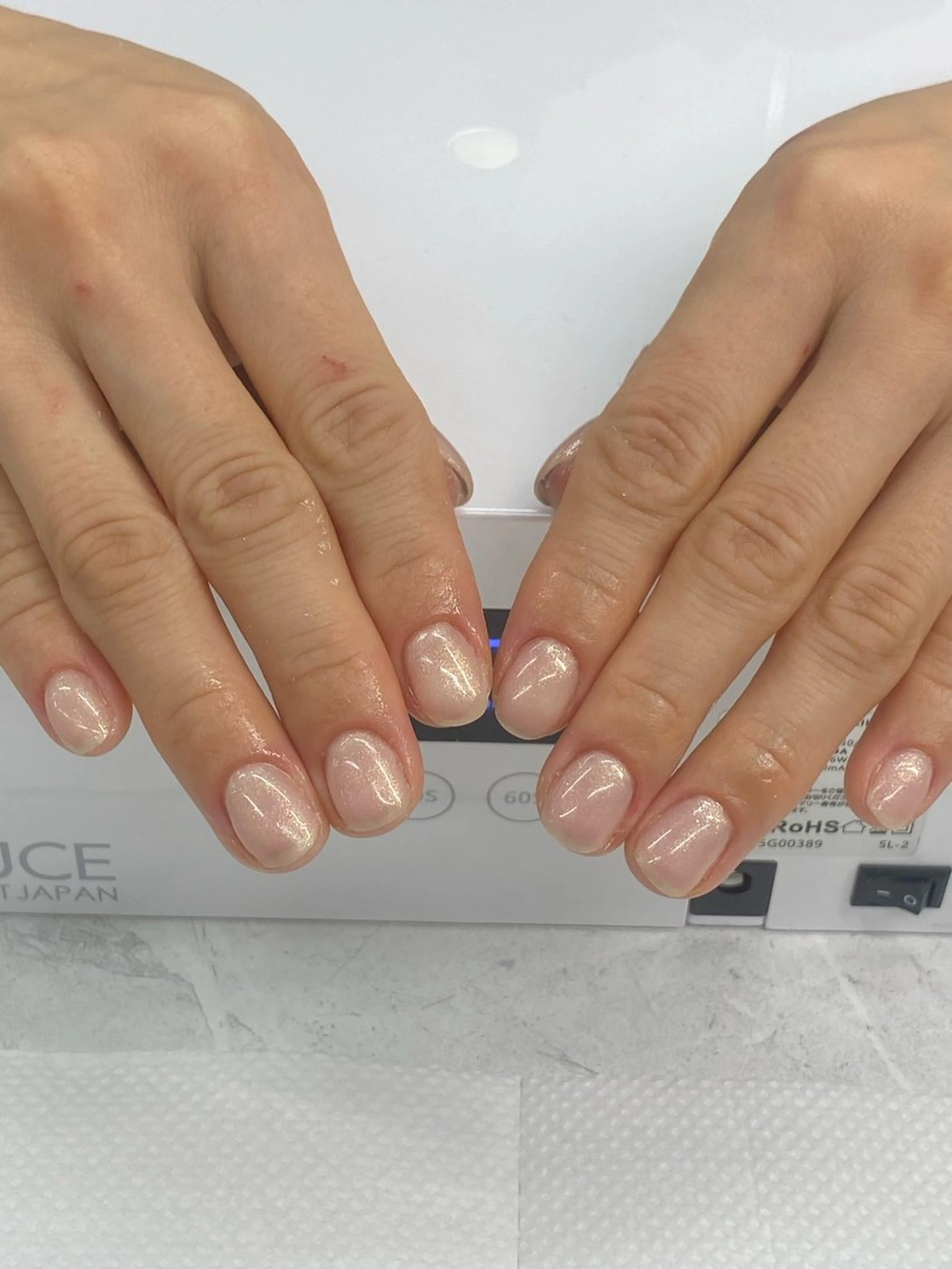 ワンカラー/ラメグラ　他店オフ　オフありの写真