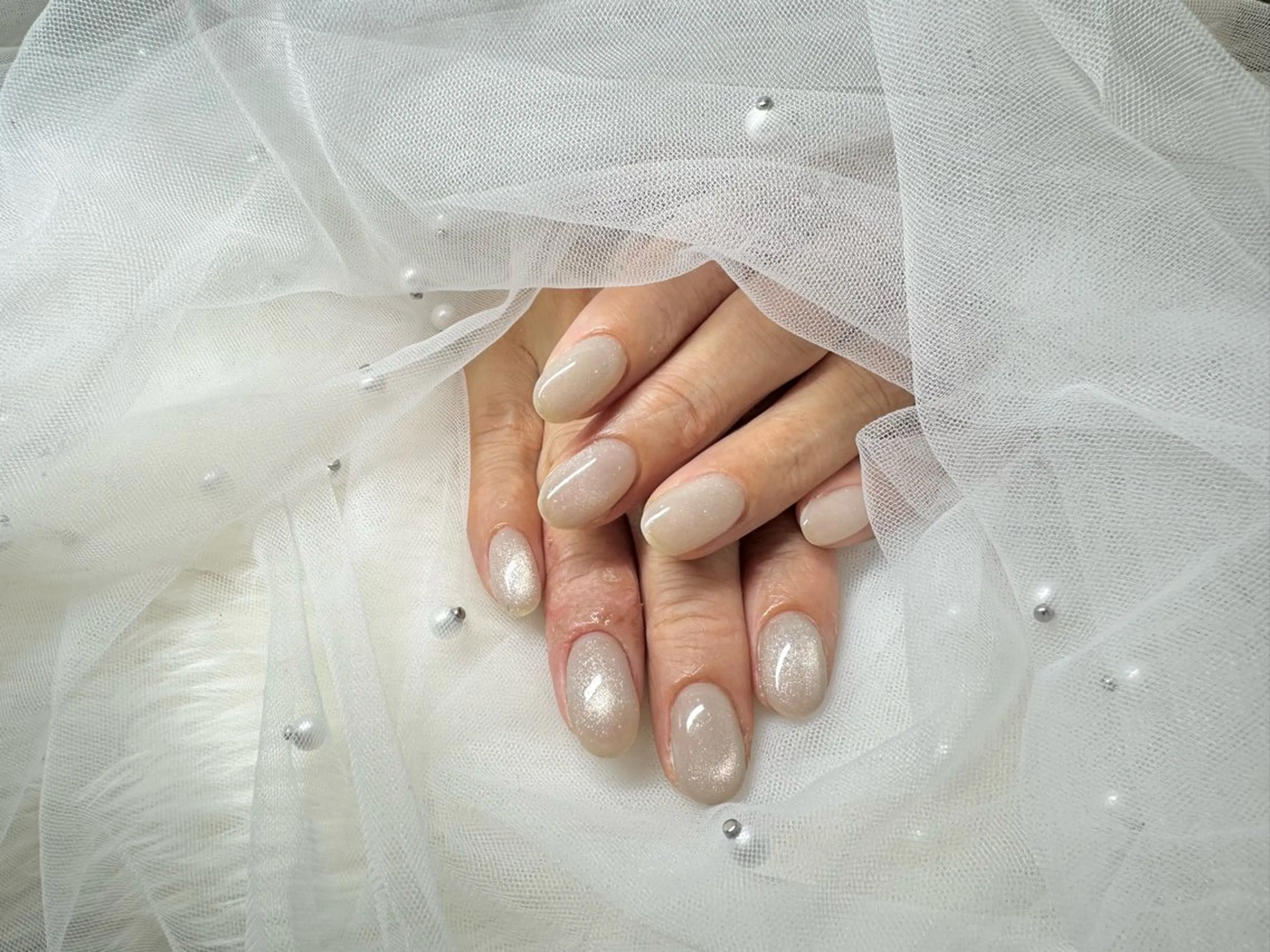 ネイル フットネイル ジェルネイル キラキラネイル ロングネイル マグネットネイル ハンドネイル AYAKA🩵難波♡ 韓国ネイルで可愛く♡のネイルデザイン