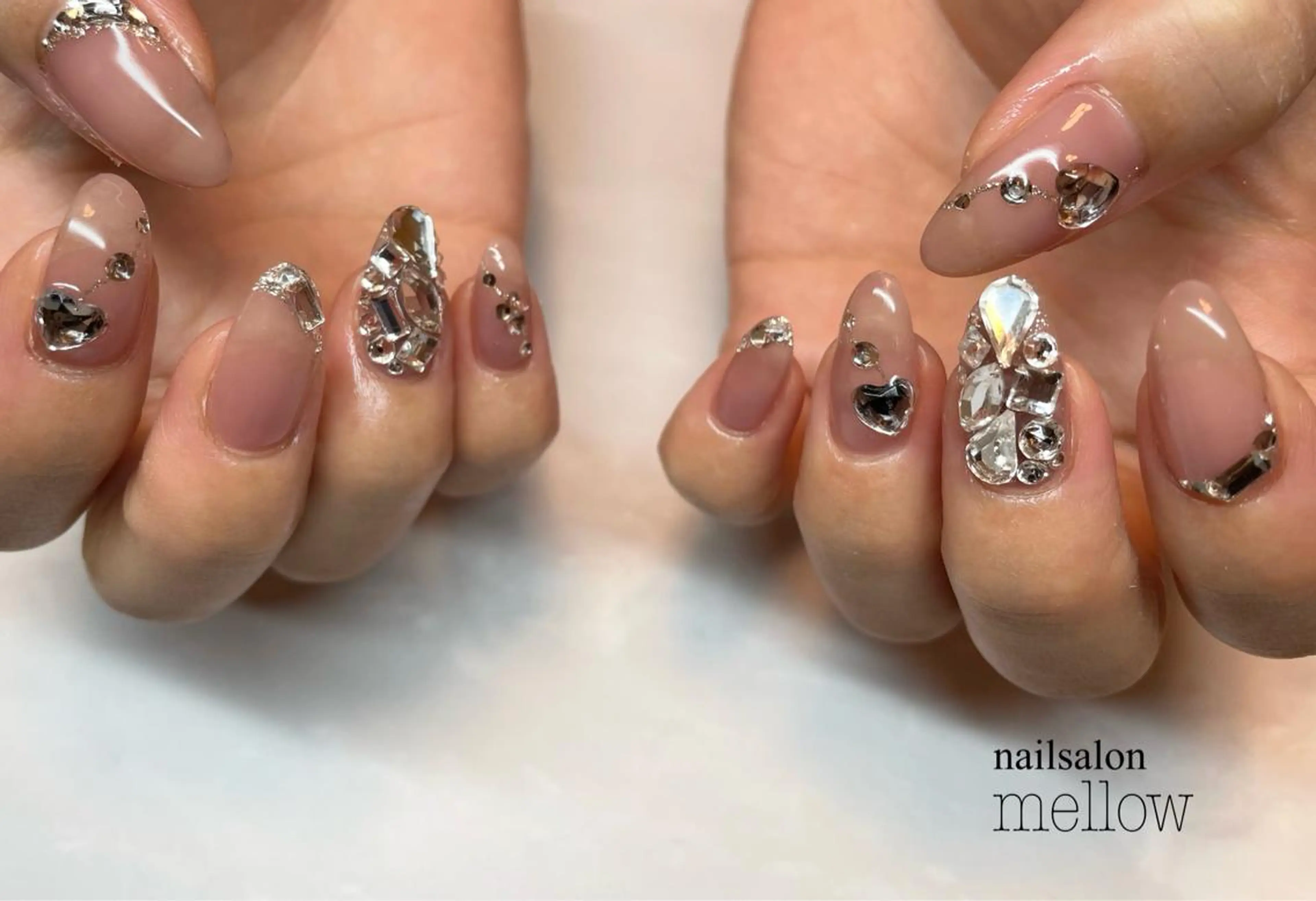 ネイル キラキラネイル 大山 浩美のネイルデザイン