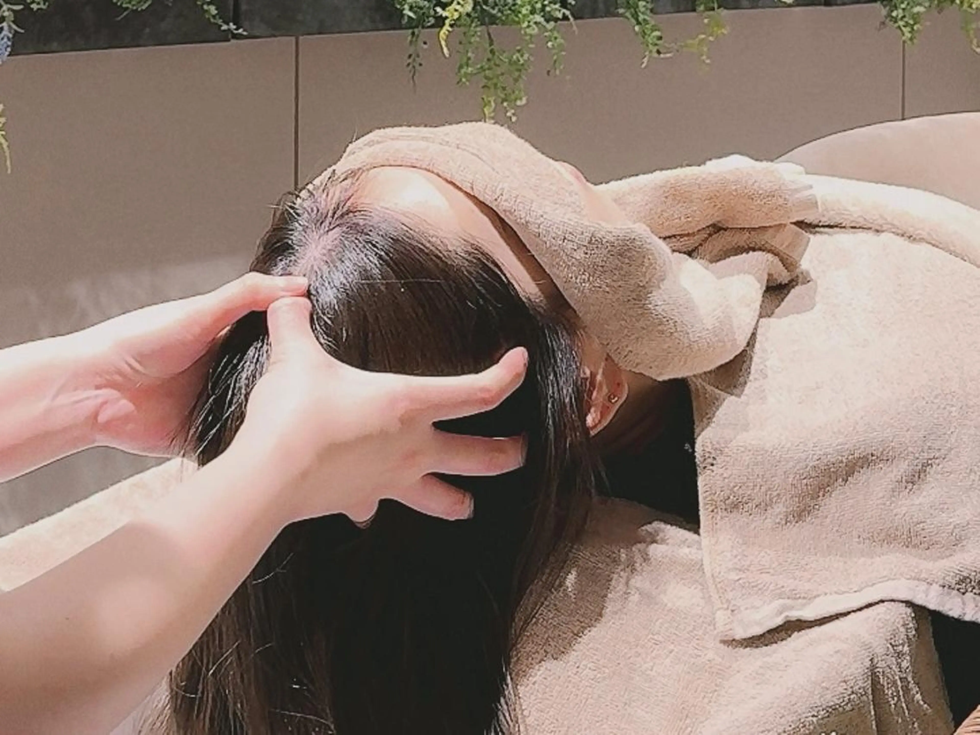 ロング カラー ヘッドスパニスト manaのヘアスタイル