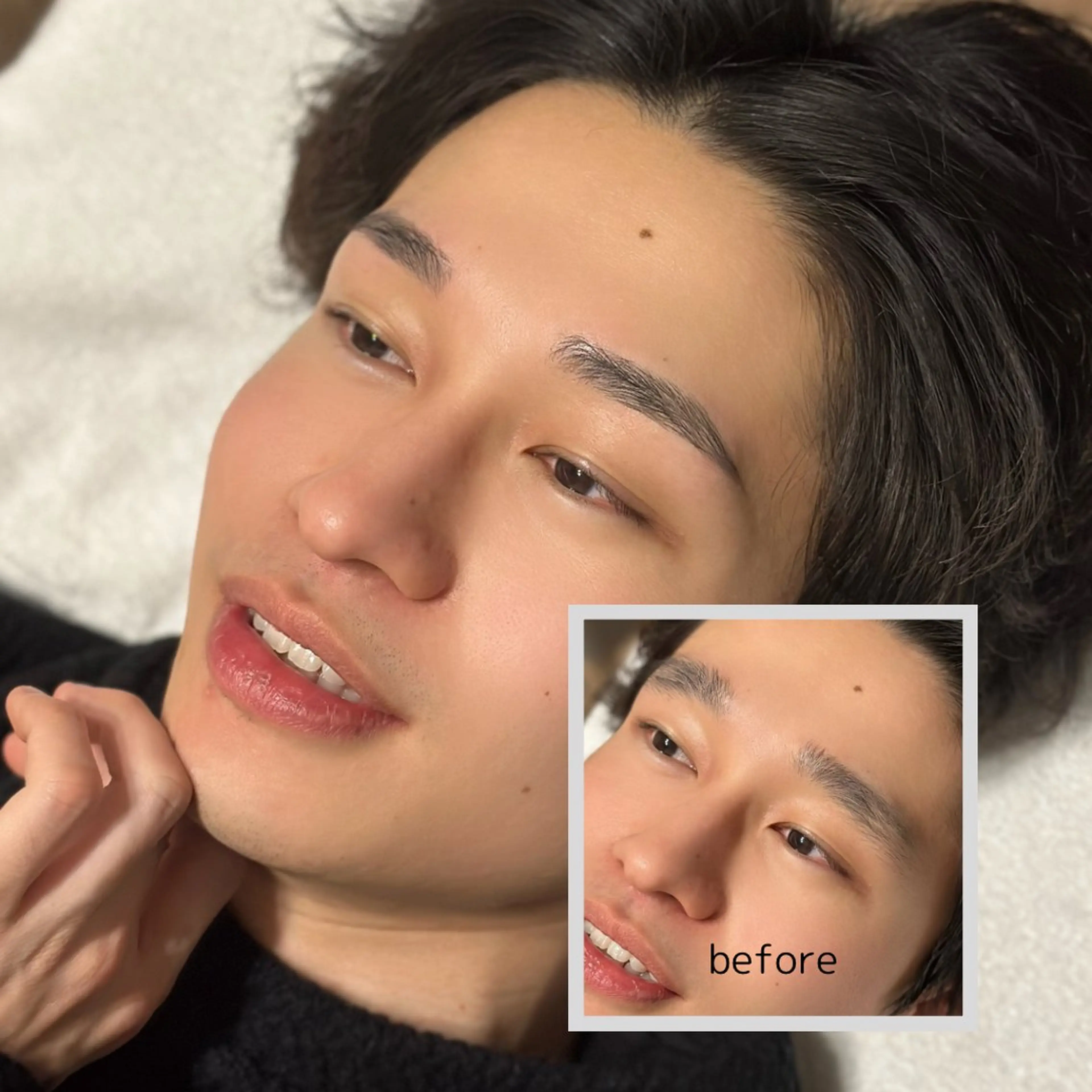 メンズ アイブロウ ワックス脱毛 眉カット その他(アイブロウ) 眉毛サロン　Smoo スムー野々市/白山店の眉毛・アイブロウイメージ