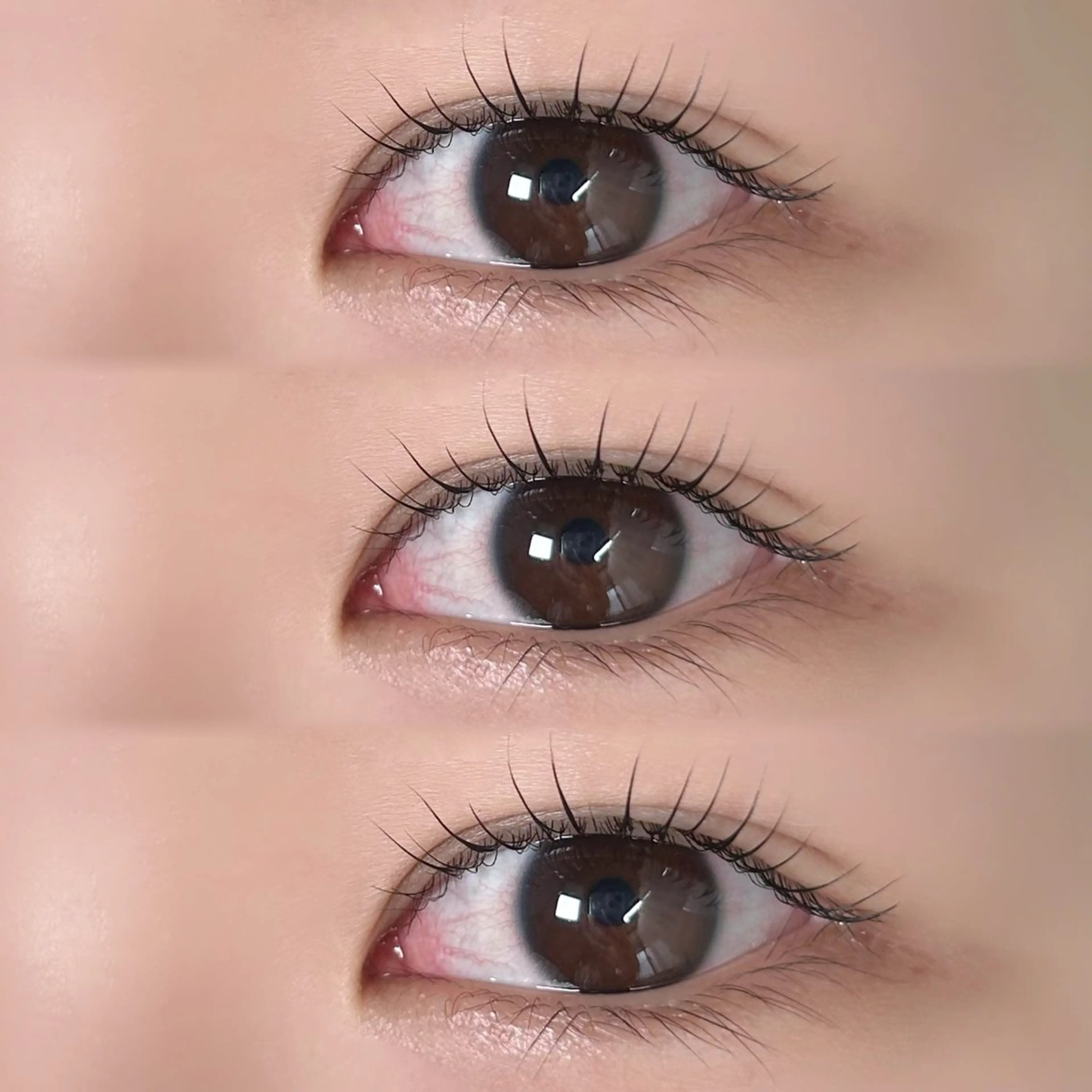 マツエク・マツパ 一重×まつ毛パーマ 田中 綺乃のマツエク・マツパデザイン