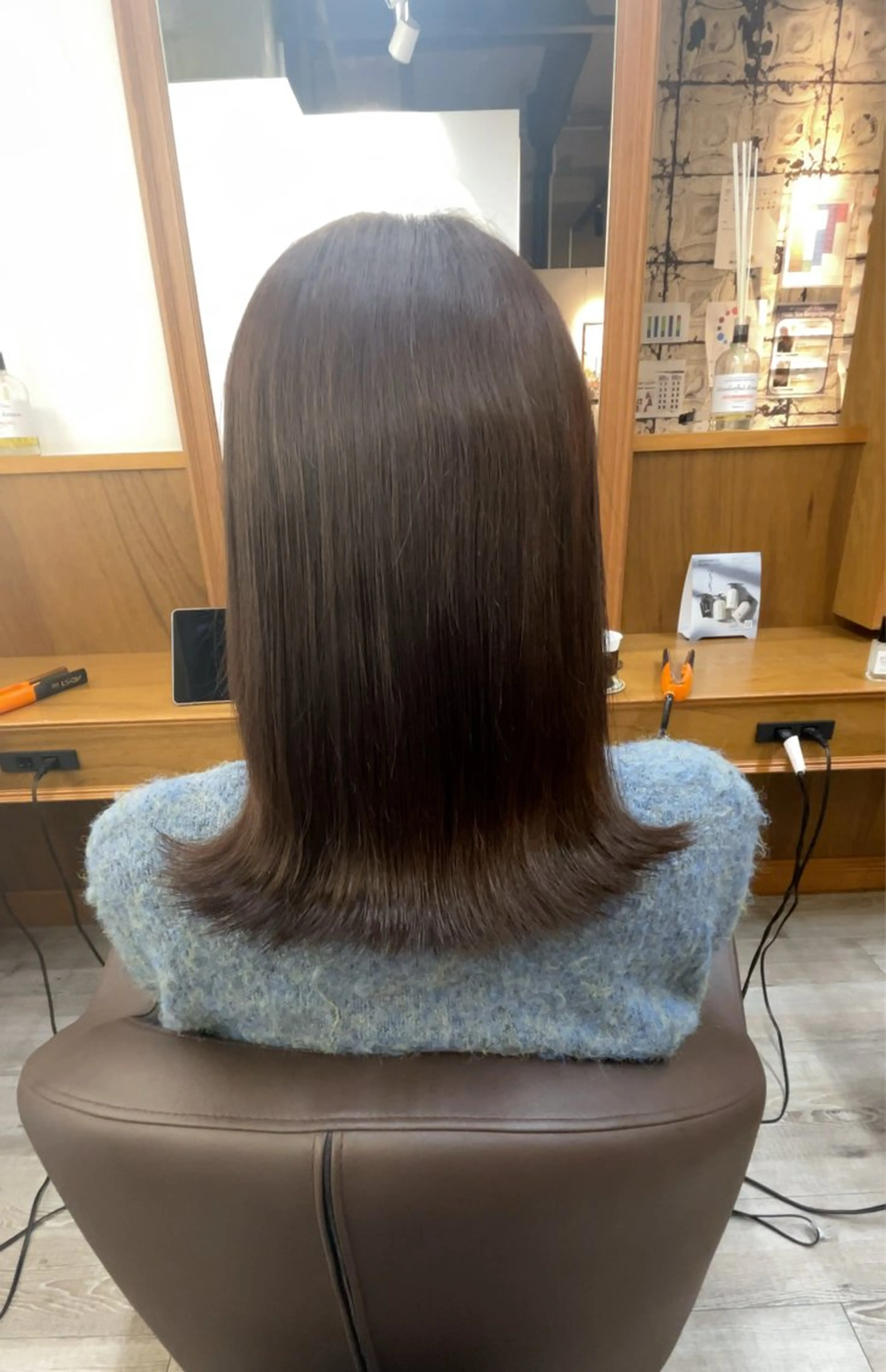 ミディアム カラー れい|髪質改善| カラー|高槻|大阪のヘアスタイル