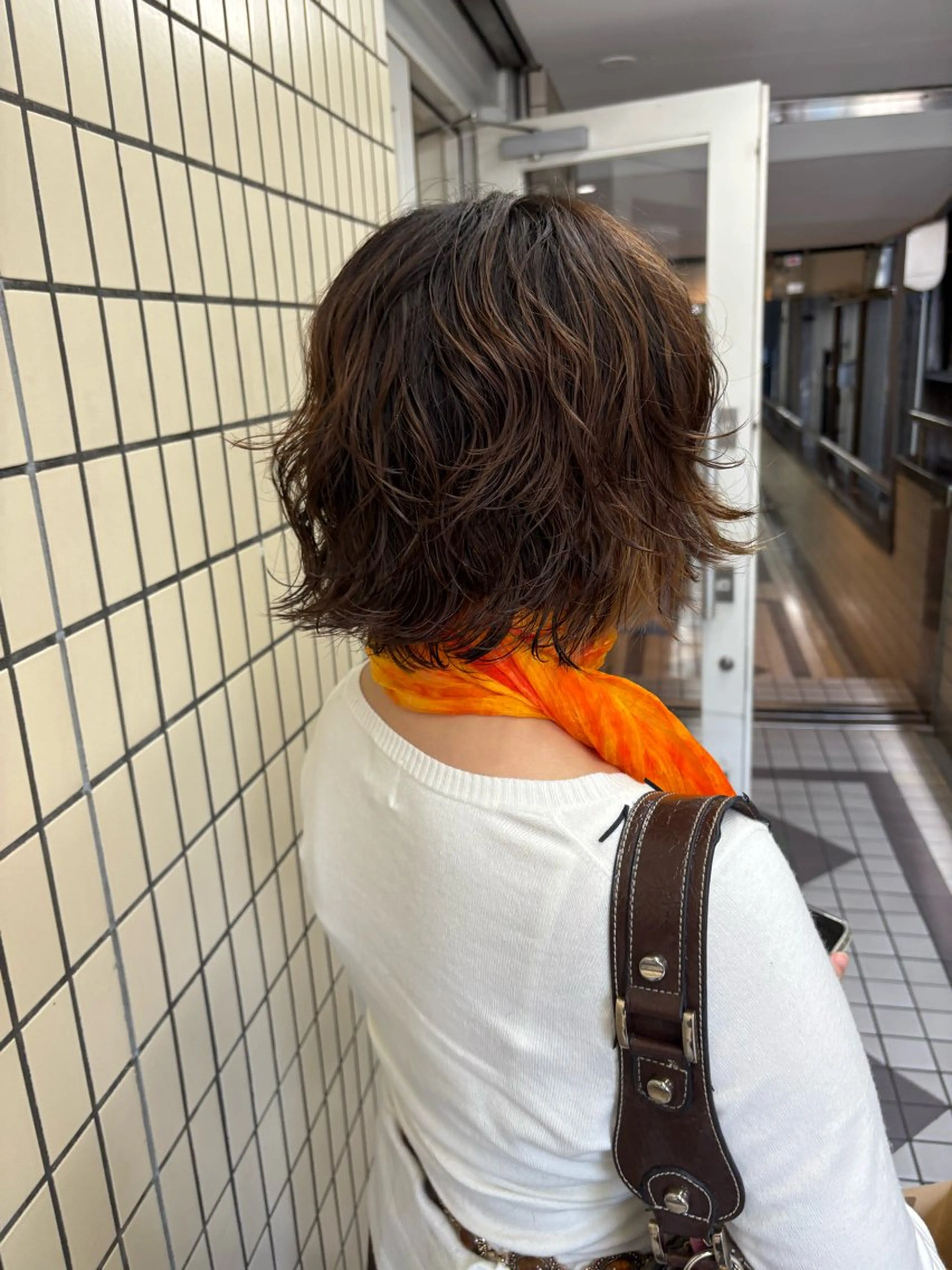 ミディアム パーマ カット パーマ kaito パーマ募集！🔵のヘアスタイル