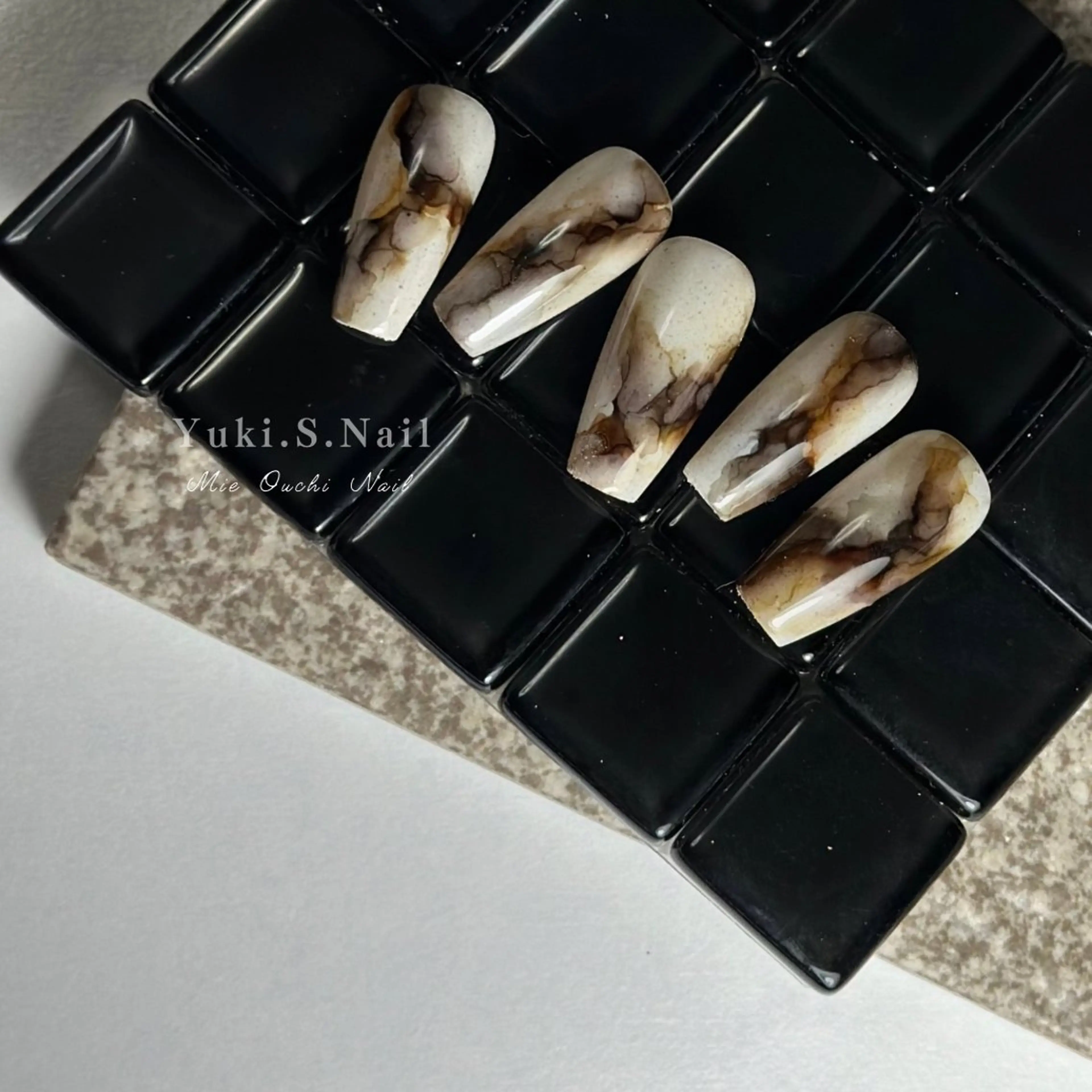 ロング ハンドネイル Yuki S.Nailのネイルデザイン