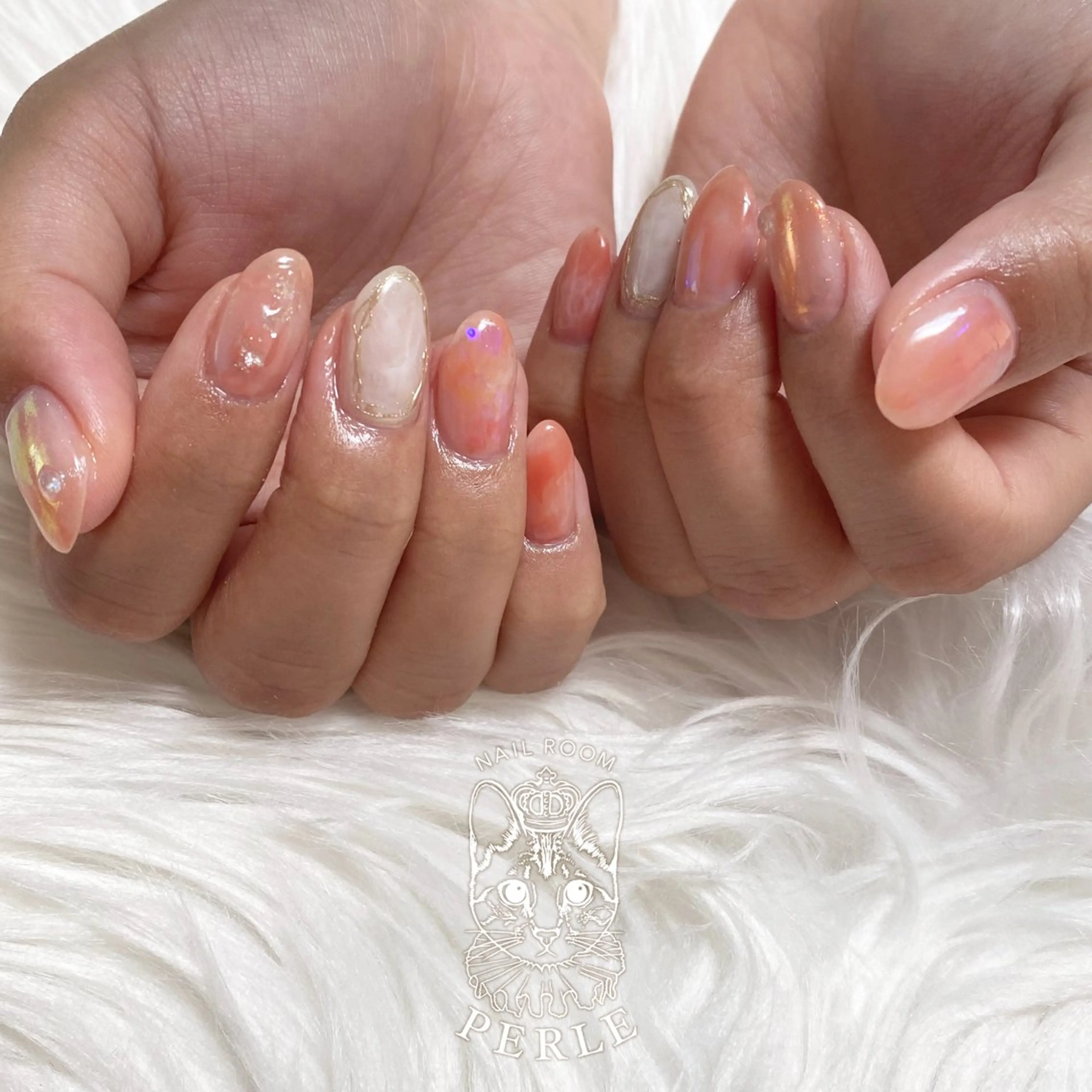 ネイル nail room Perleのネイルデザイン